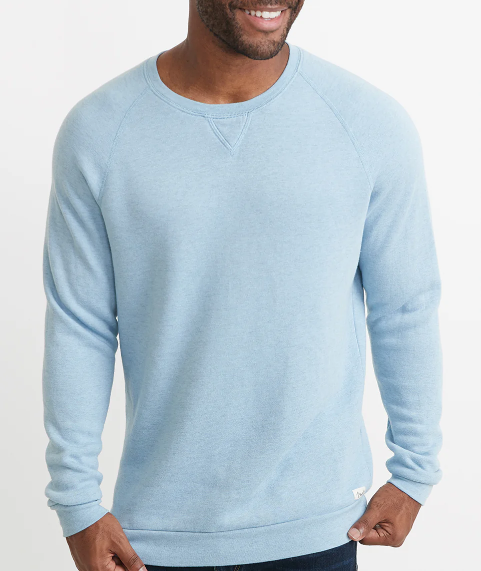 Men's Re-Spun Custom Dyed Sherpa Crew Pullover - Image 3