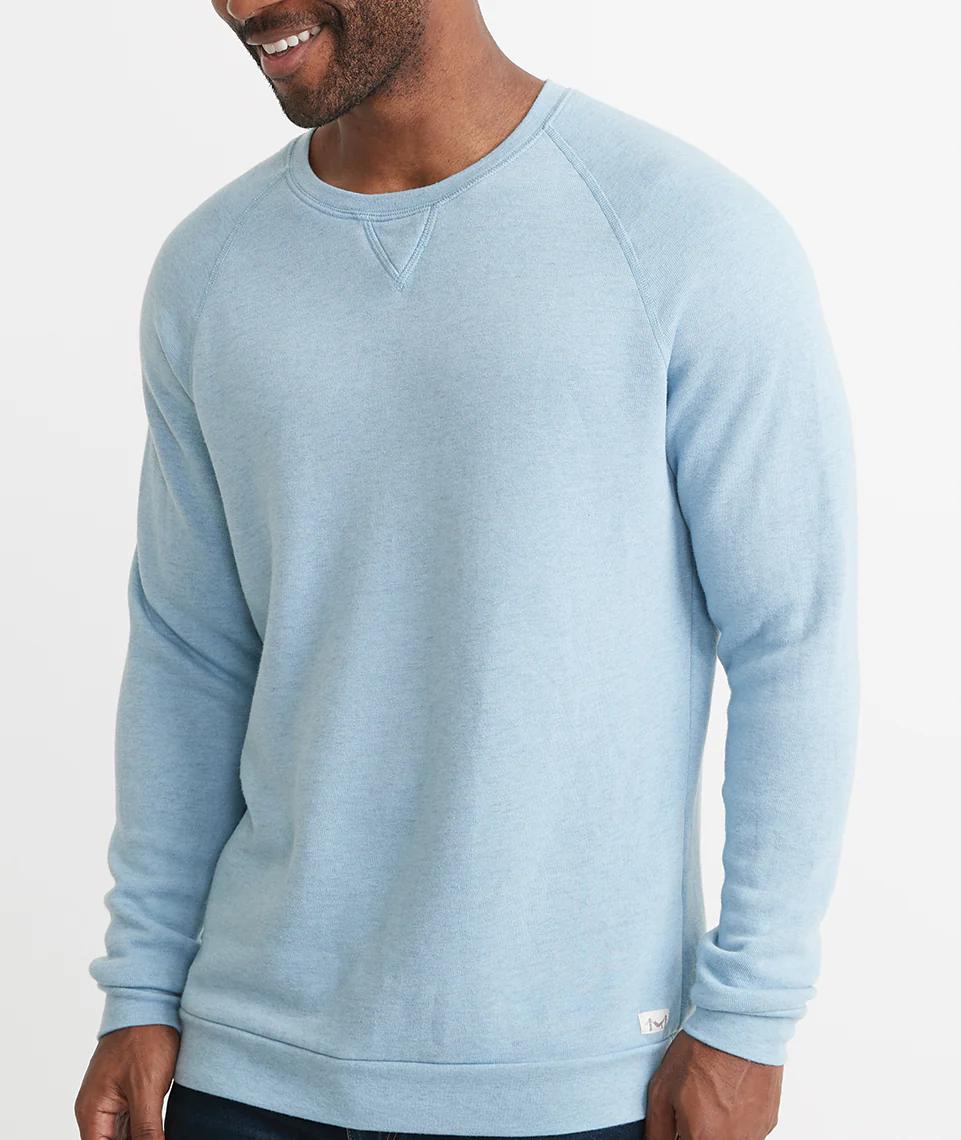 Men's Re-Spun Custom Dyed Sherpa Crew Pullover - Image 5