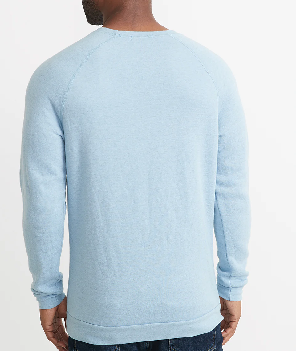 Men's Re-Spun Custom Dyed Sherpa Crew Pullover - Image 6