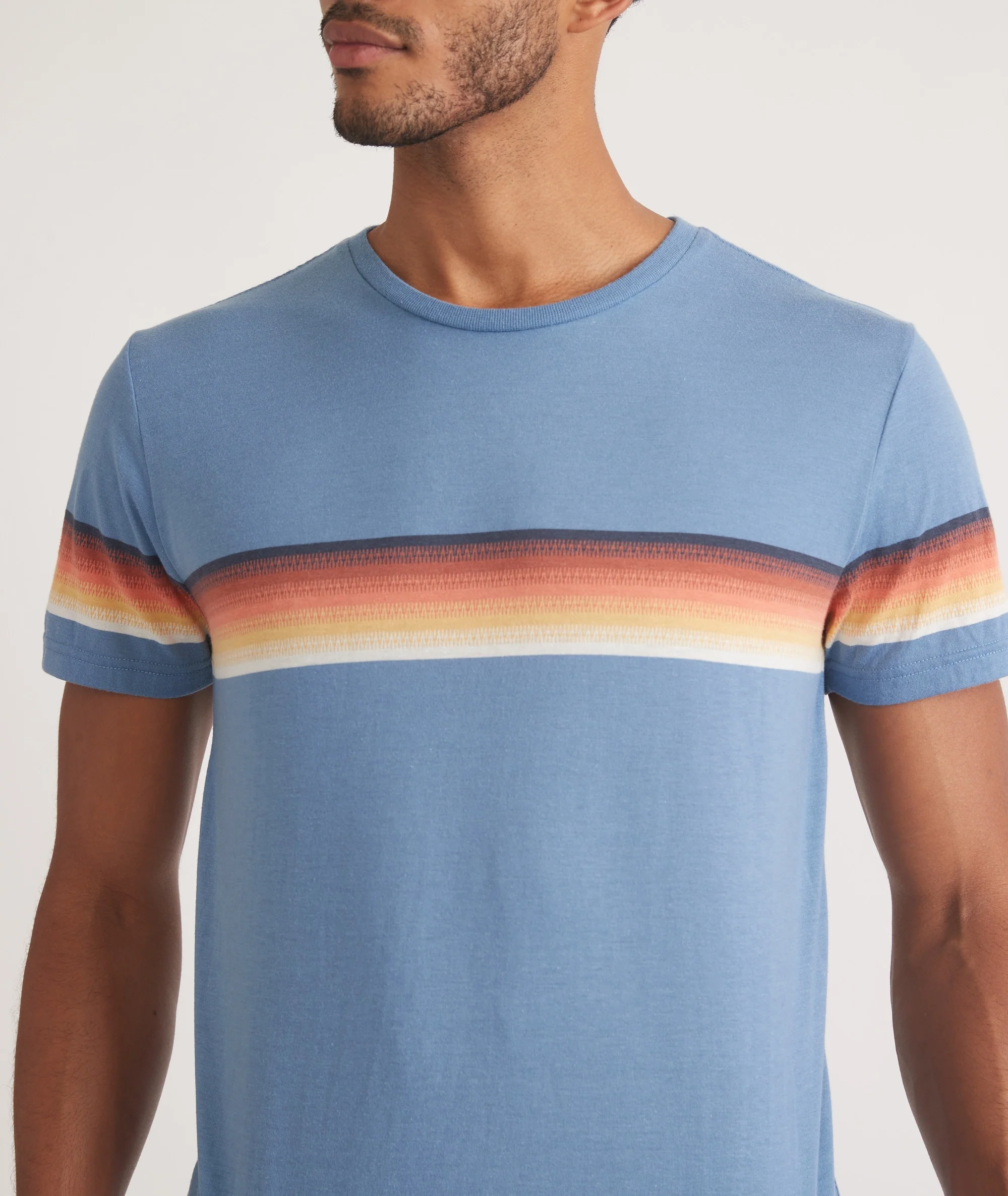 Signature Crew Stripe Tee - Image 3