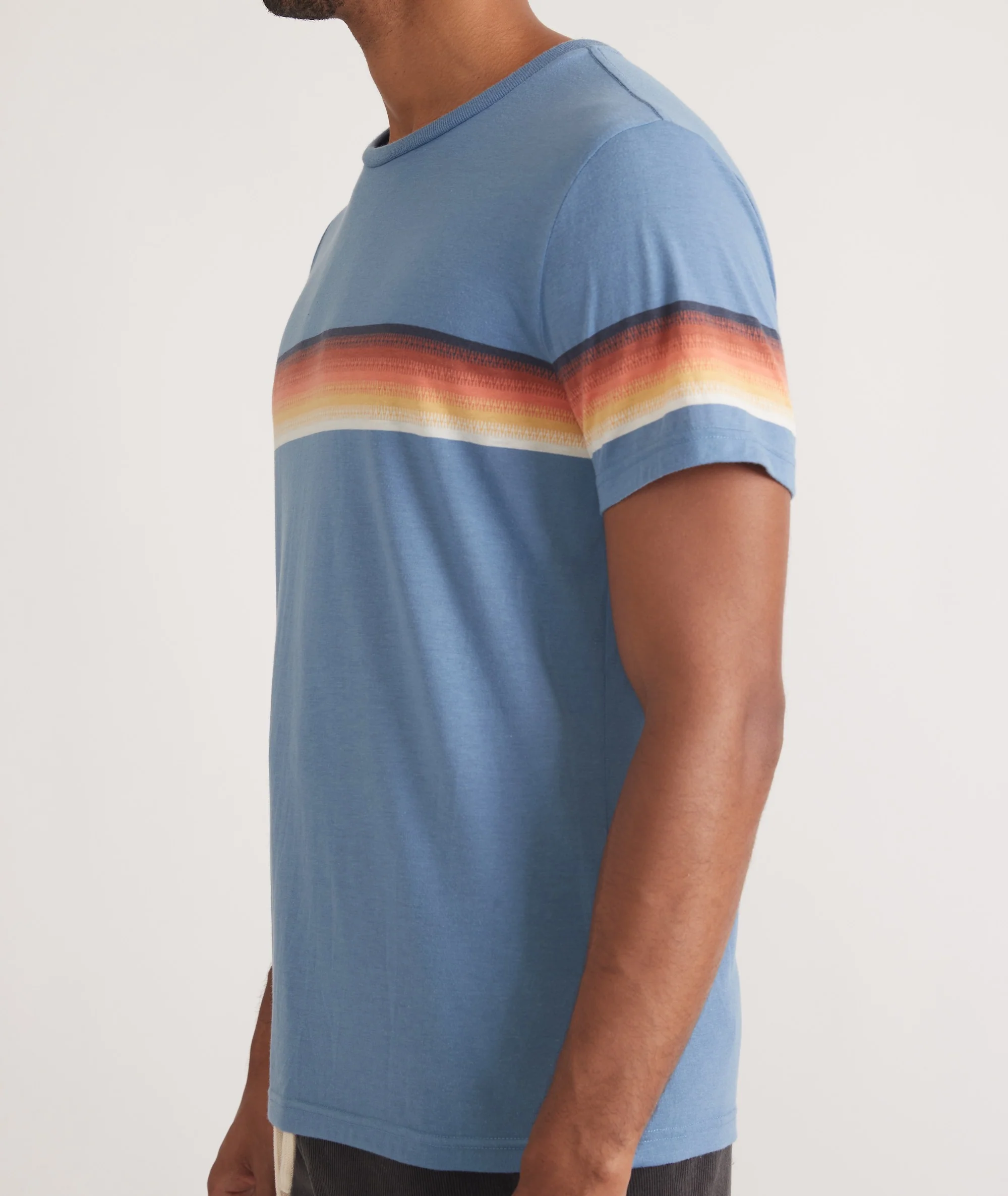 Signature Crew Stripe Tee - Image 4