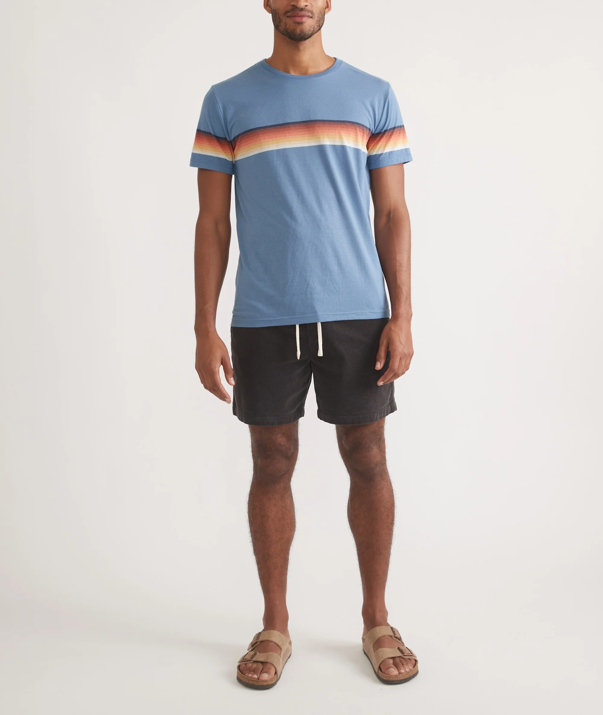 Signature Crew Stripe Tee - Image 5