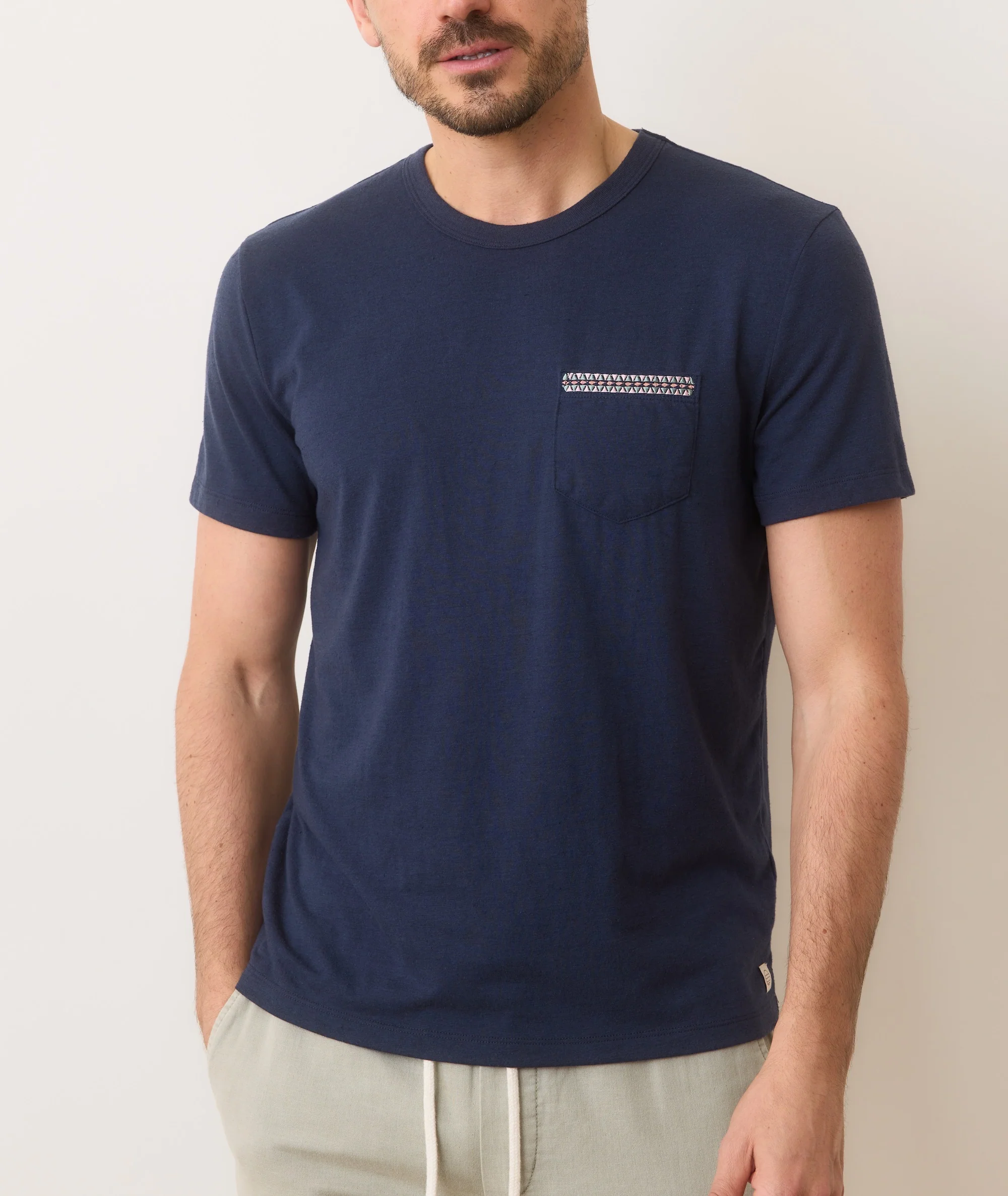 Signature Printed Pocket Tee - Image 2