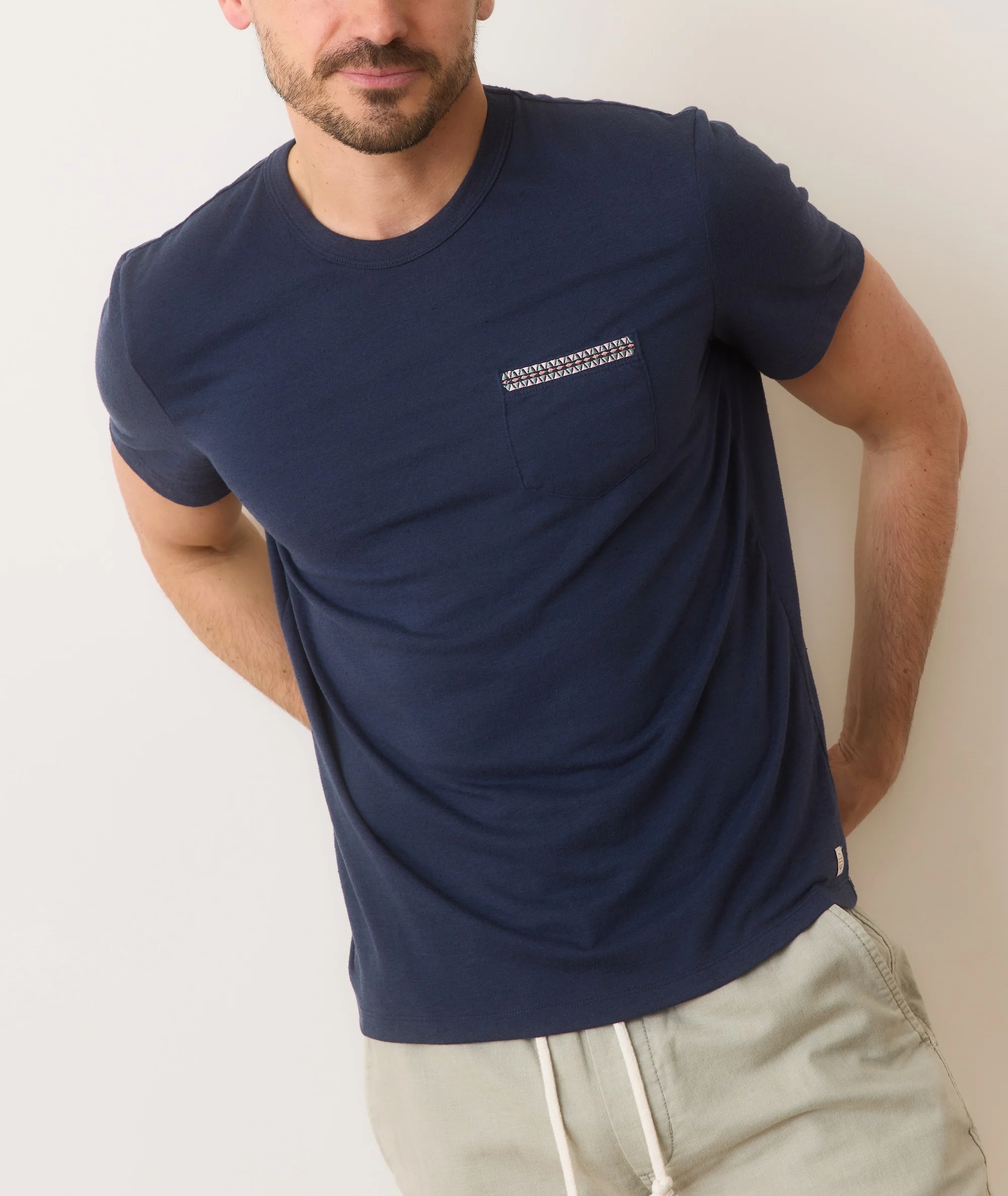 Signature Printed Pocket Tee - Image 5