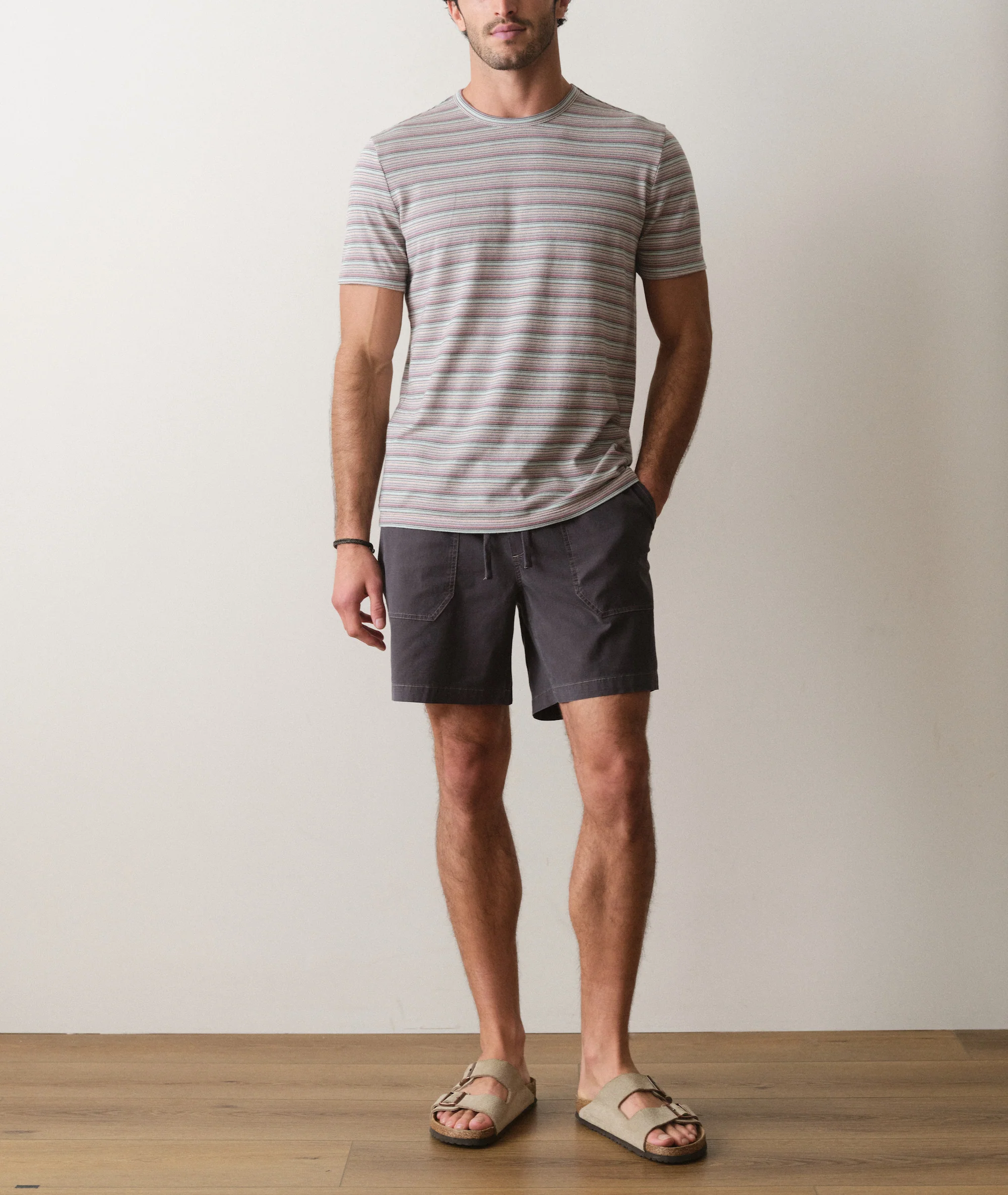 Signature Jacquard Crew Tee - Image 4