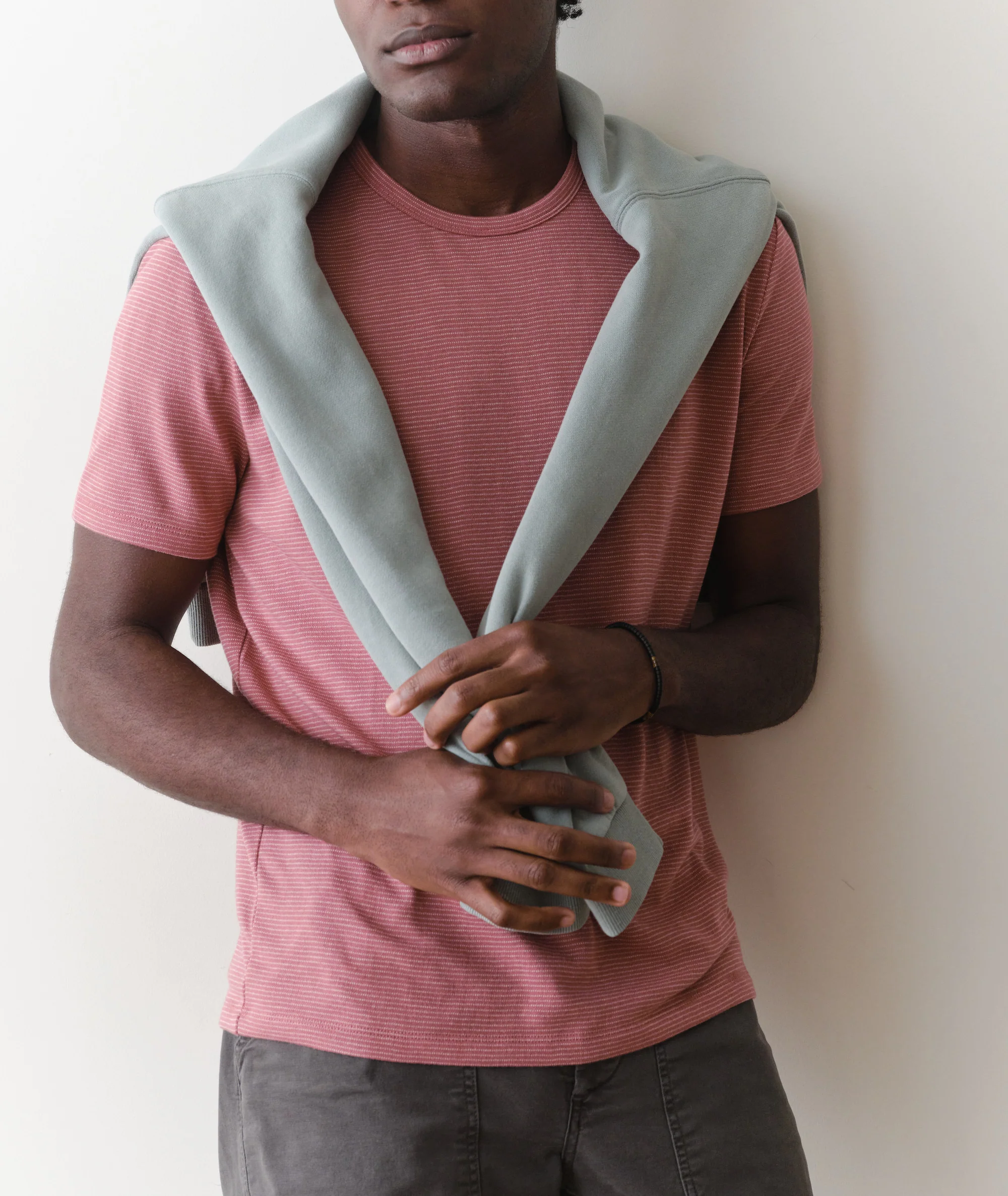 Signature Jacquard Crew Tee - Image 3