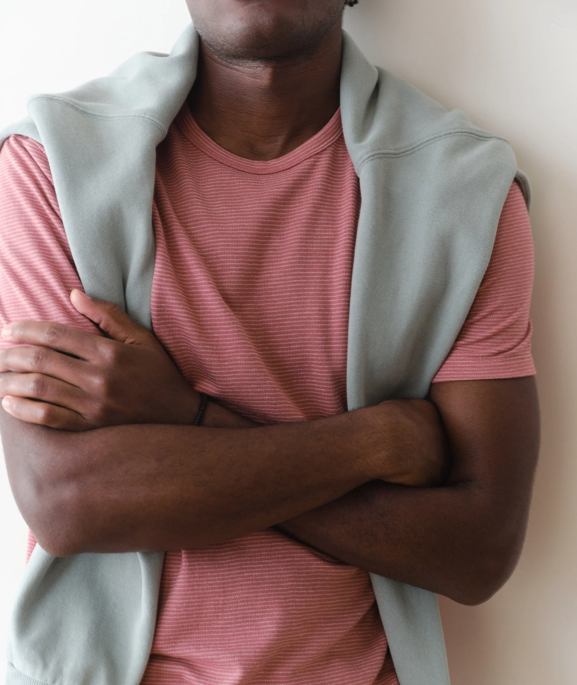 Signature Jacquard Crew Tee - Image 4