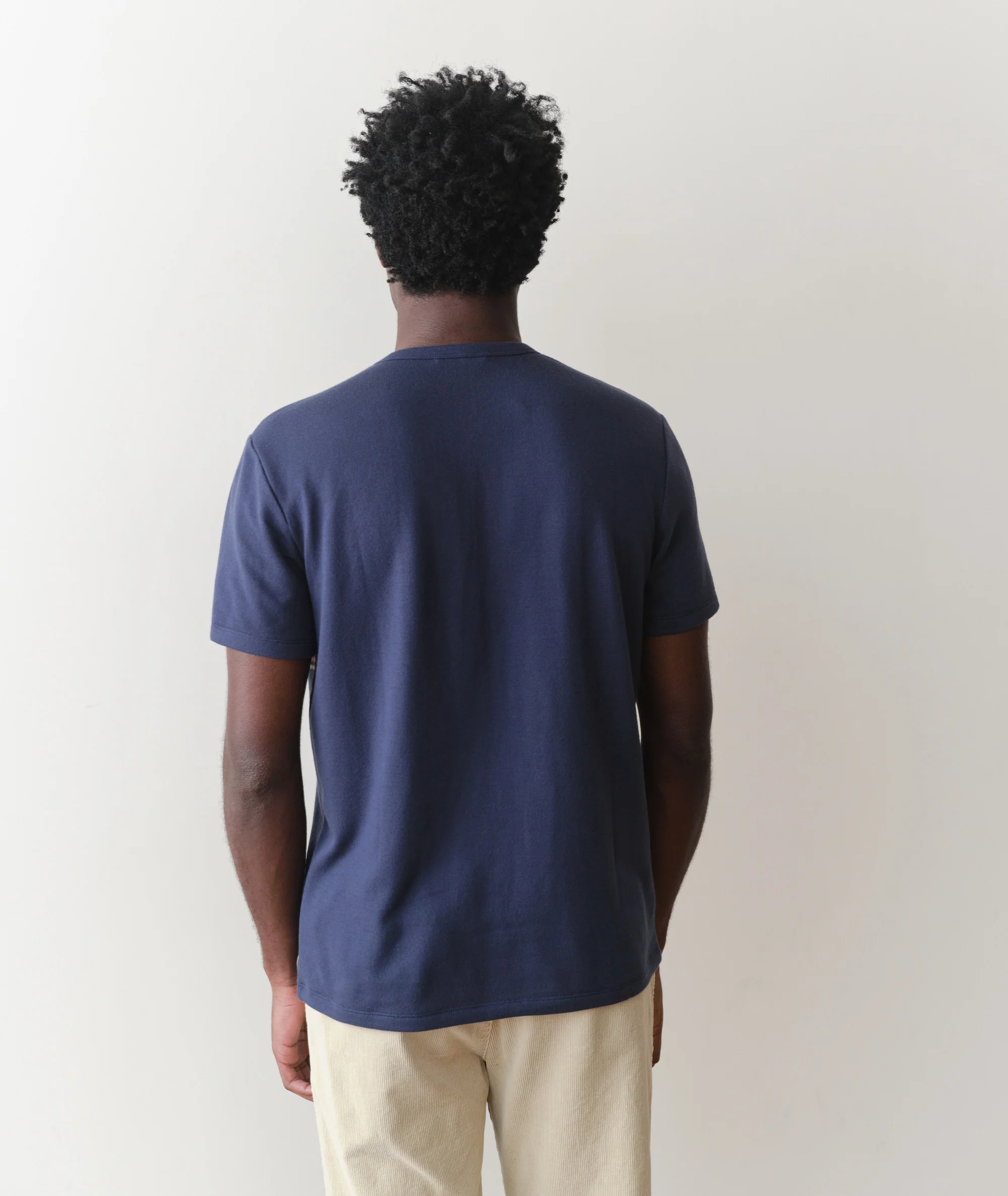 Signature Jacquard Crew Tee - Image 6
