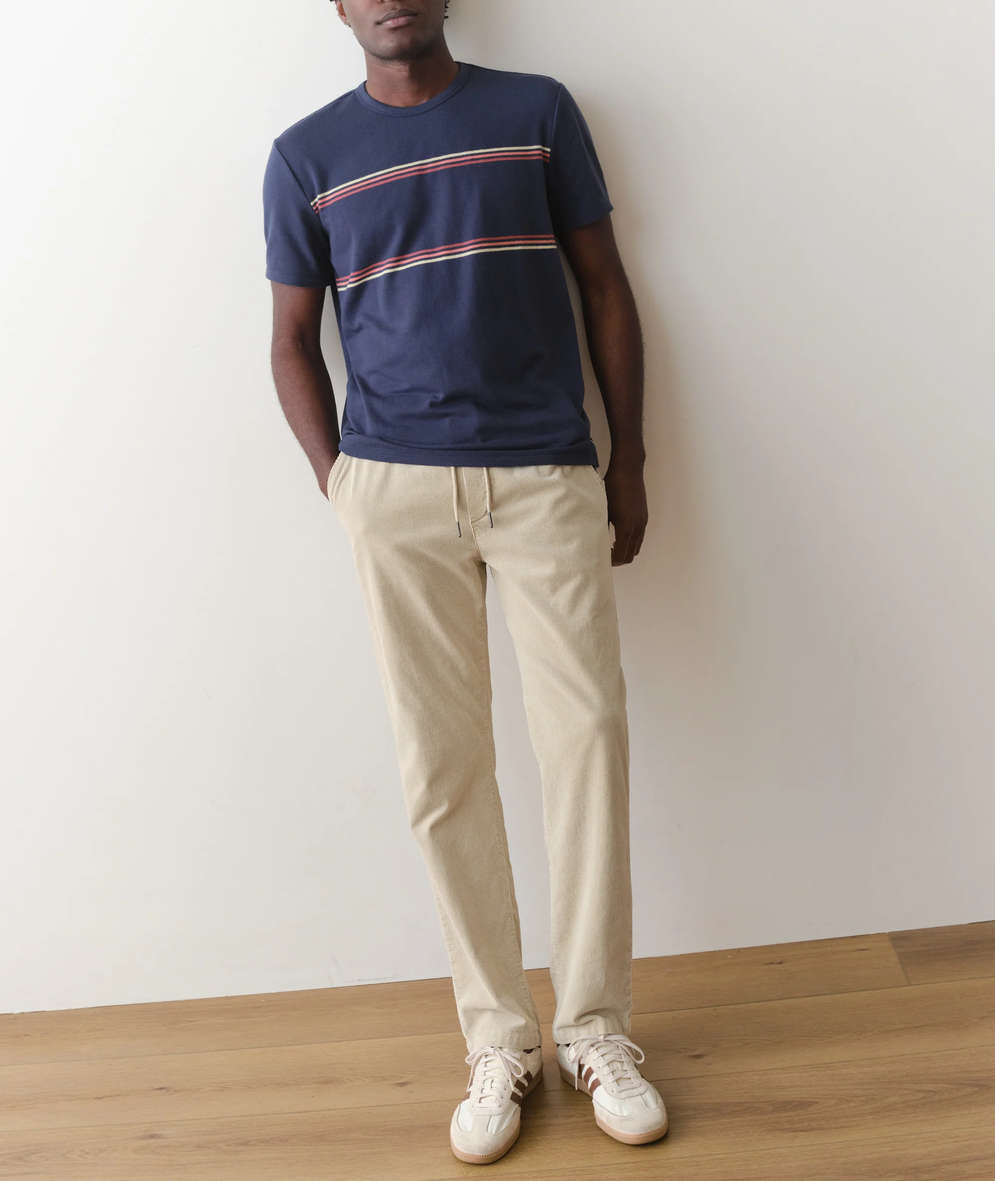 Signature Jacquard Crew Tee - Image 7