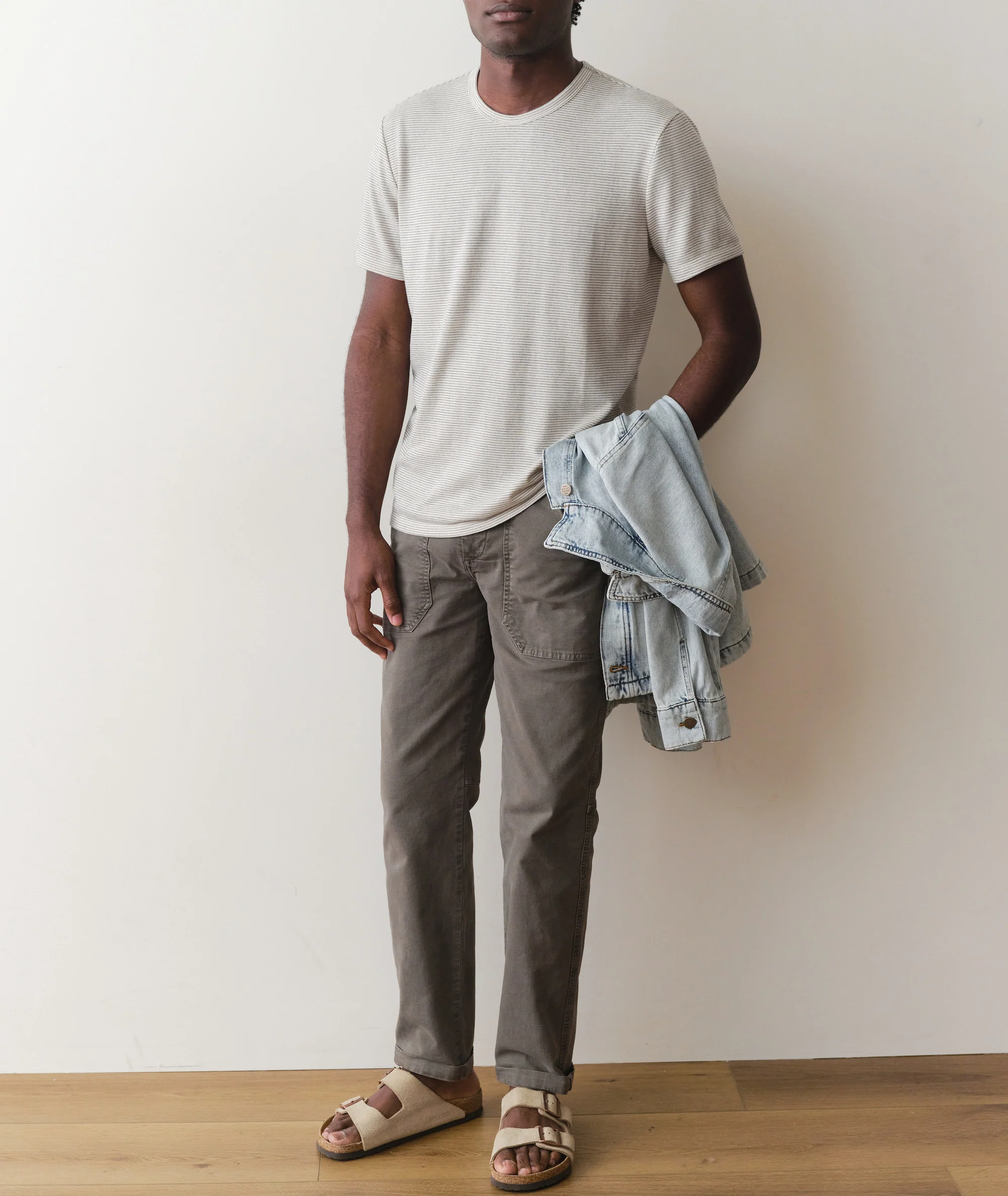 Signature Jacquard Crew Tee - Image 7