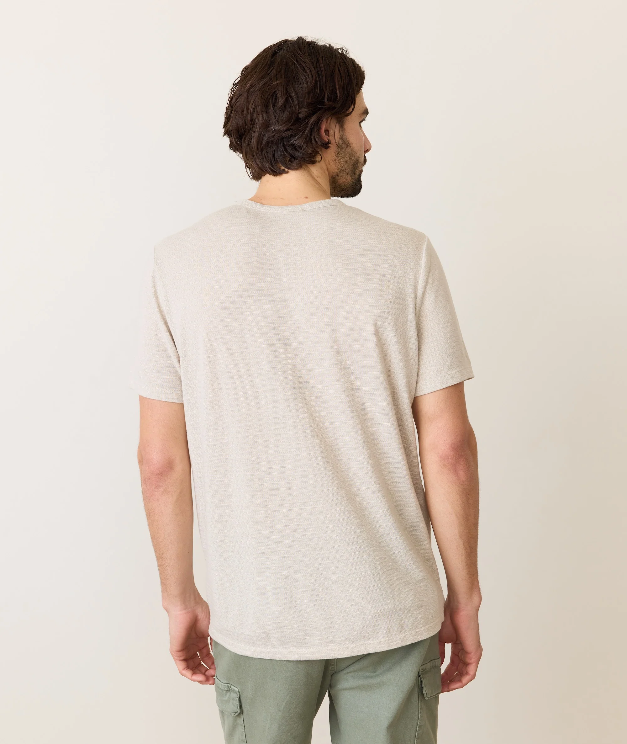 Signature Jacquard Crew Tee - Image 3