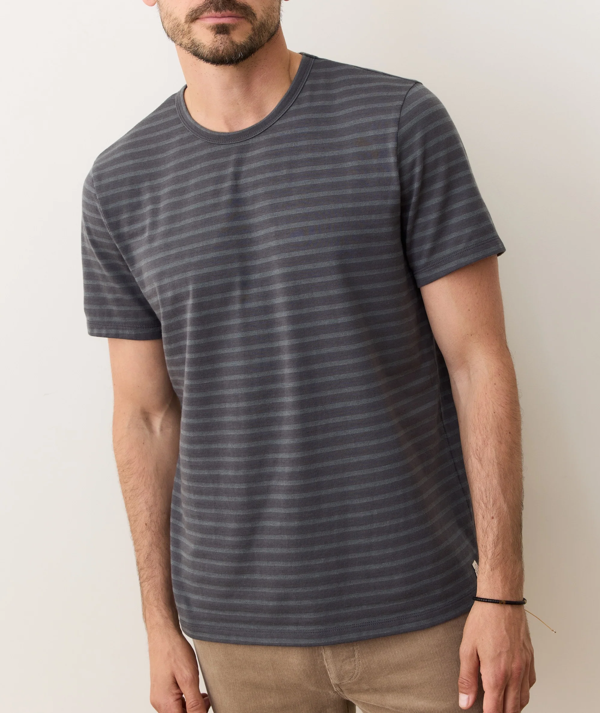 Signature Jacquard Crew Tee - Image 2