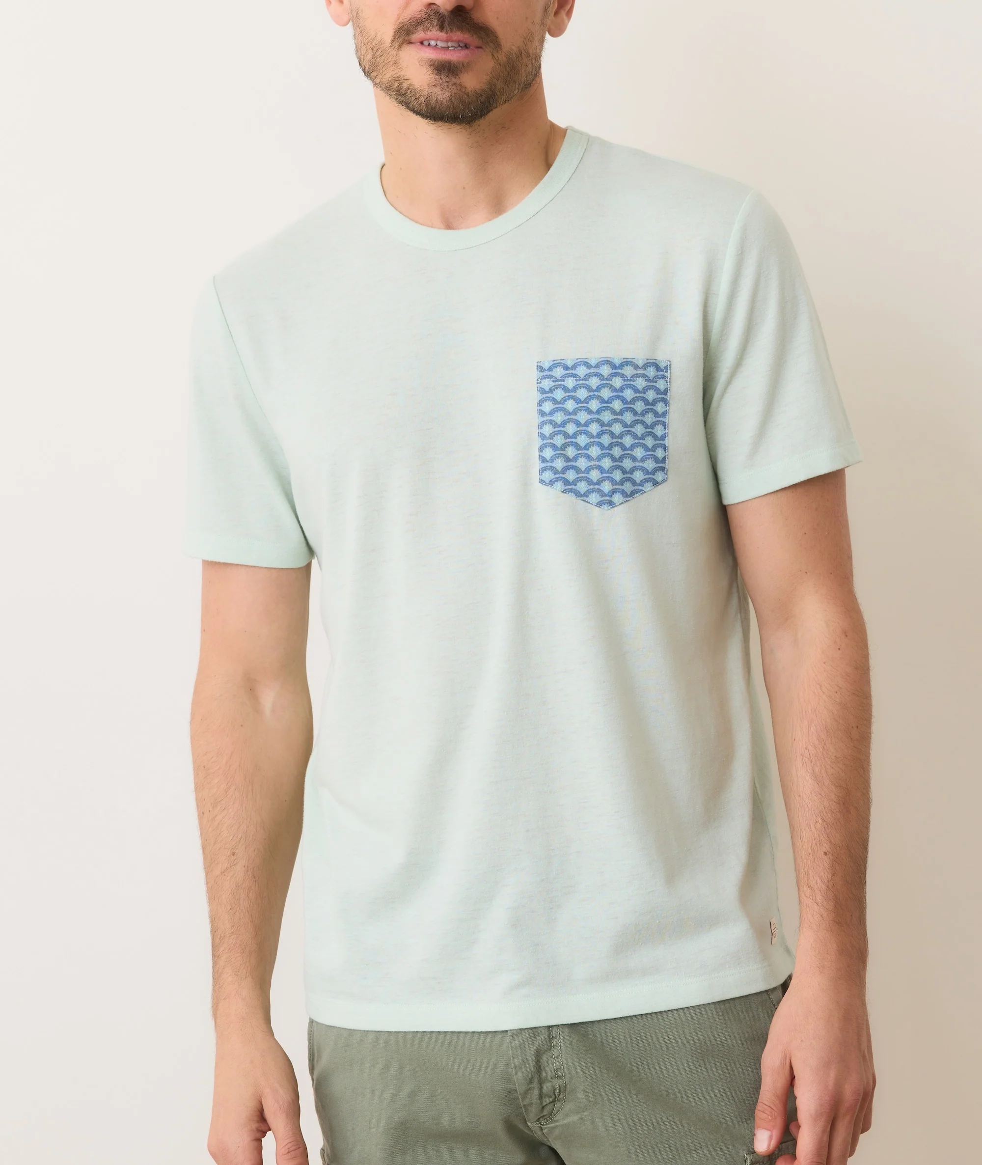 Signature Printed Pocket Tee - Image 2