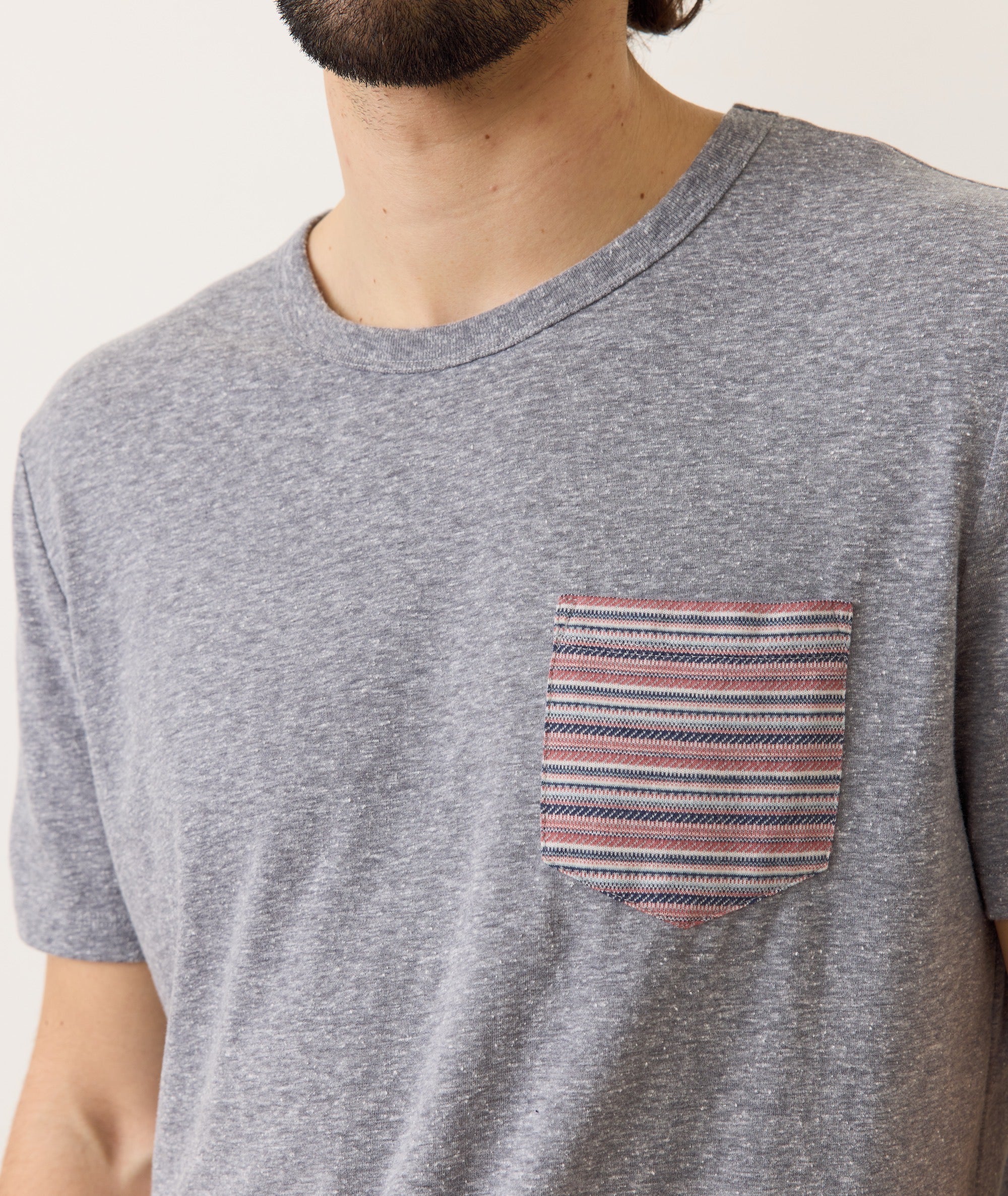 Signature Printed Pocket Tee - Image 4