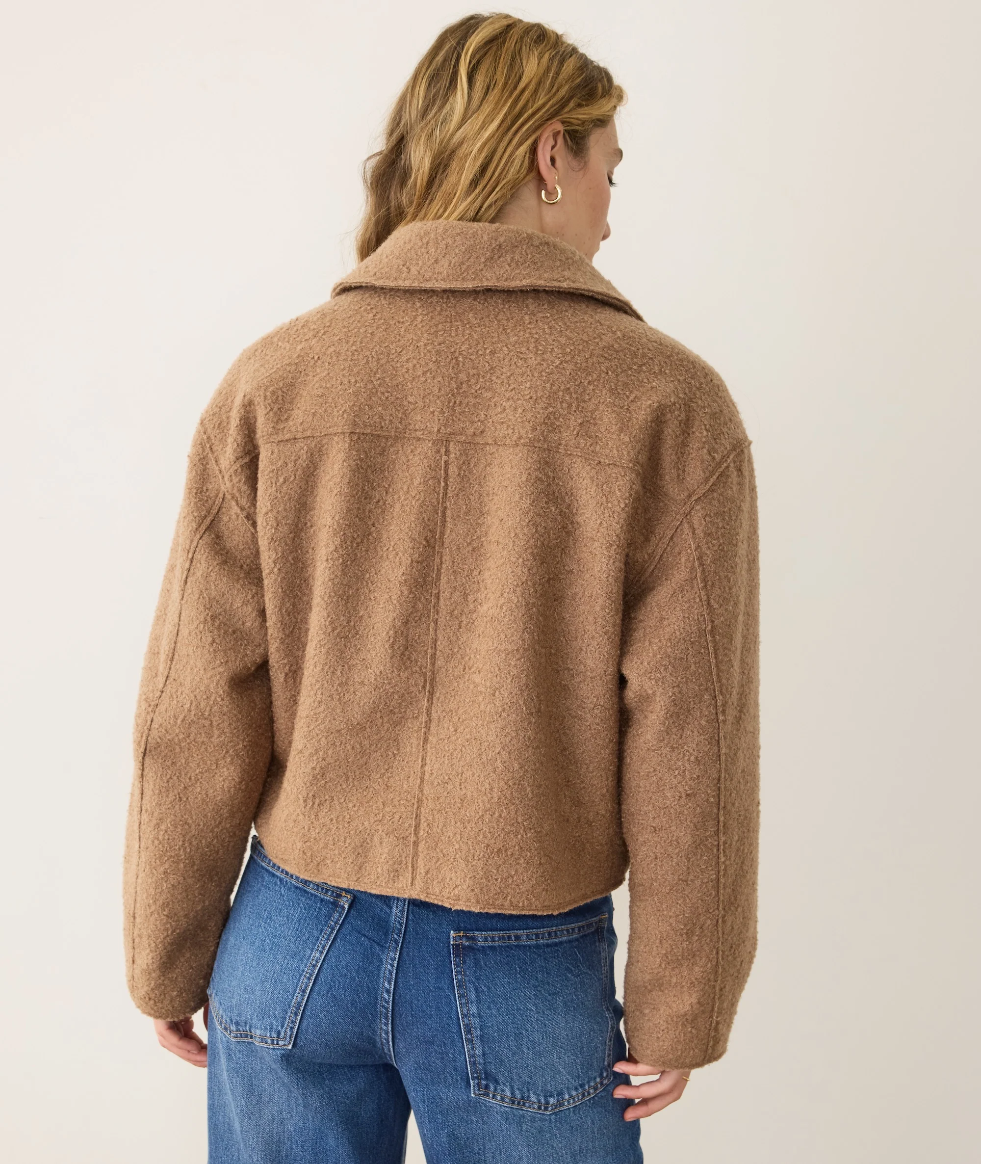 Sloane Boucle Crop Jacket - Image 6