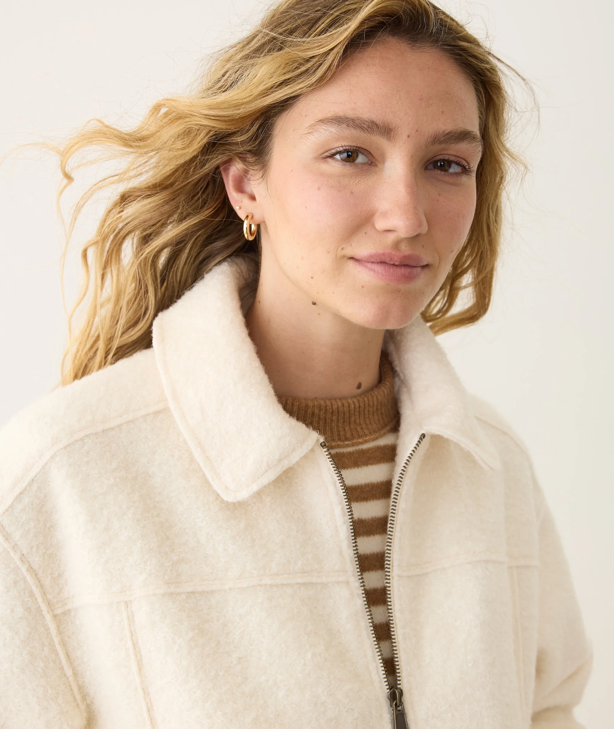 Sloane Boucle Crop Jacket - Image 5