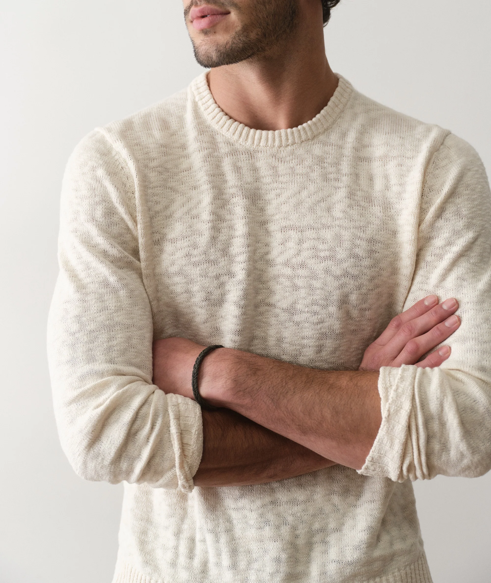 Slub Crew Sweater - Image 3