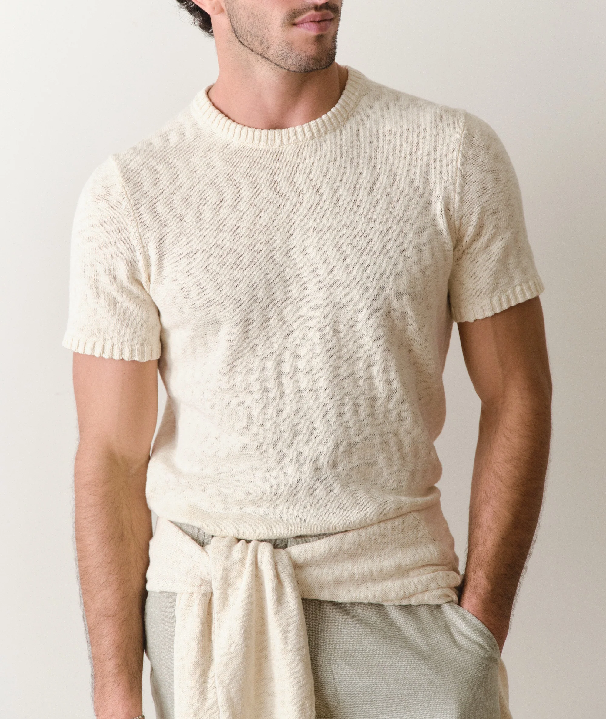 Slub Sweater Tee - Image 3