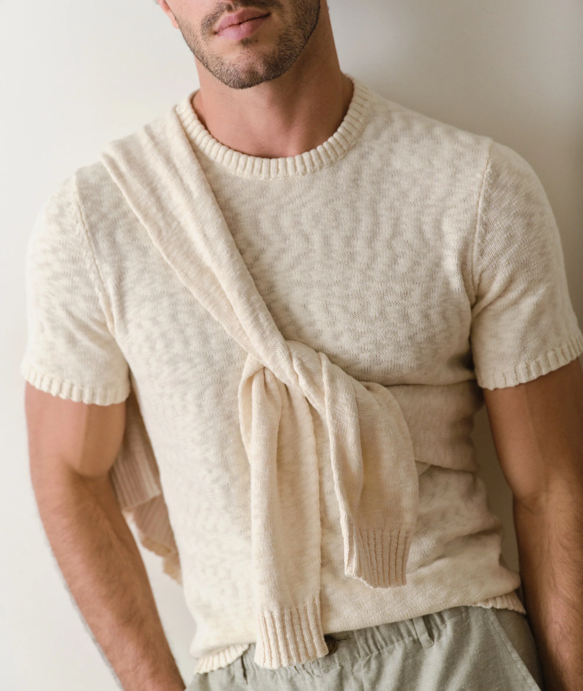 Slub Sweater Tee - Image 4