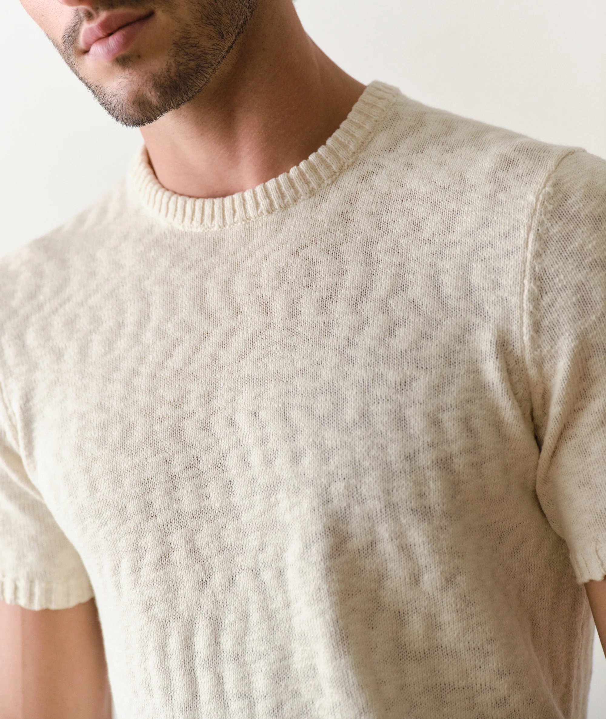 Slub Sweater Tee - Image 5