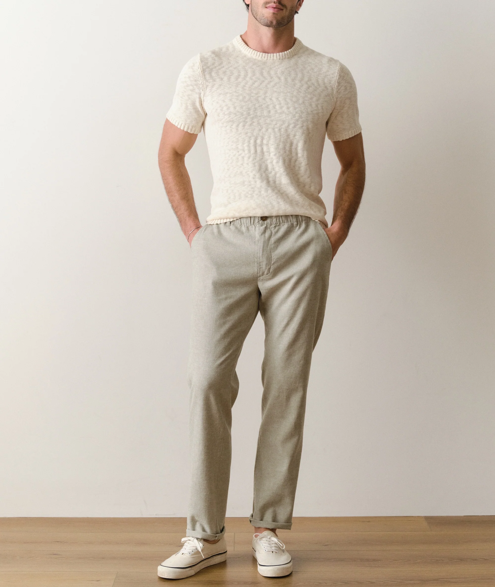 Slub Sweater Tee - Image 7