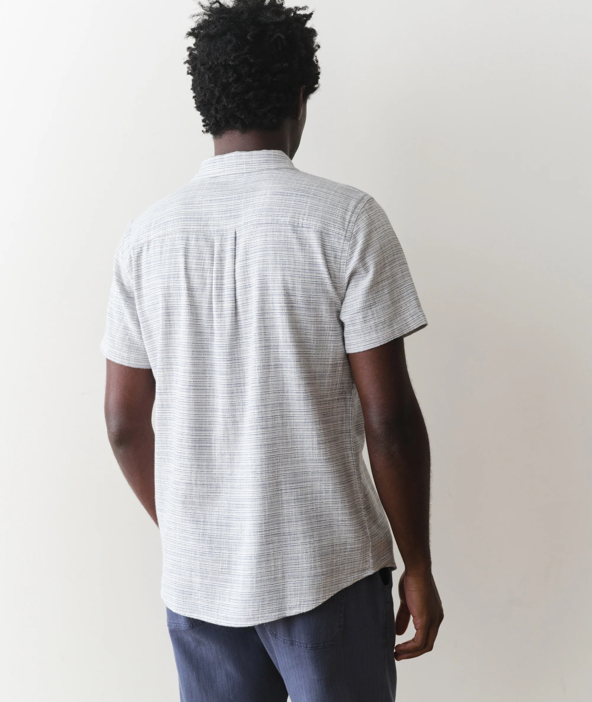 Stretch Selvage Short Sleeve Shirt - Image 6
