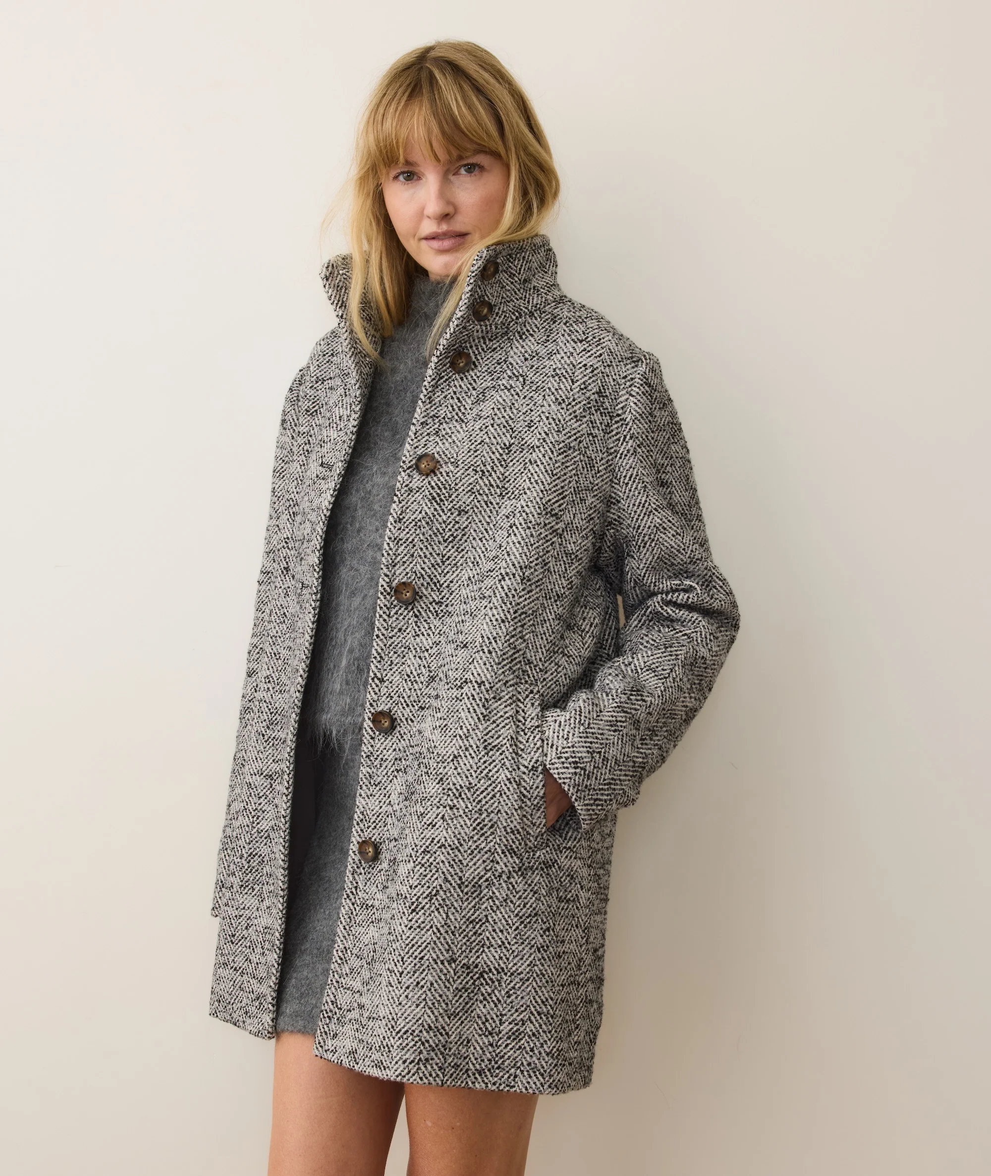 Stephanie Cocoon Coat - Image 8