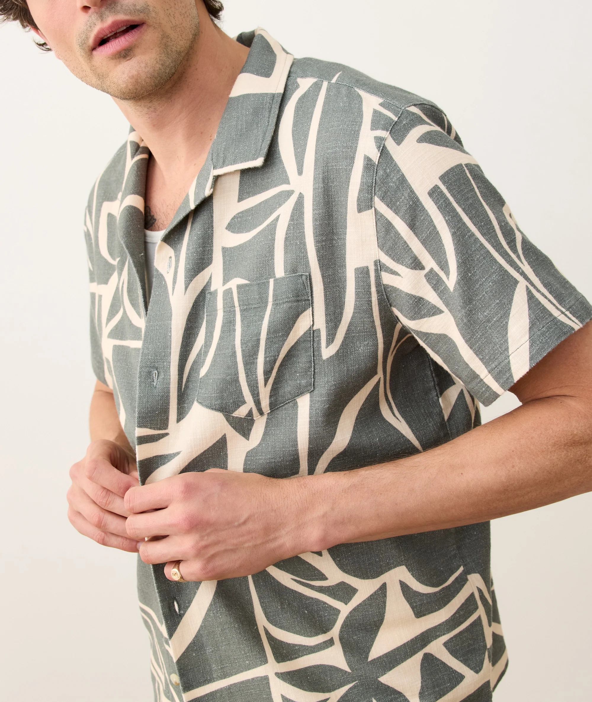 Stretch Selvage Resort Shirt - Image 5