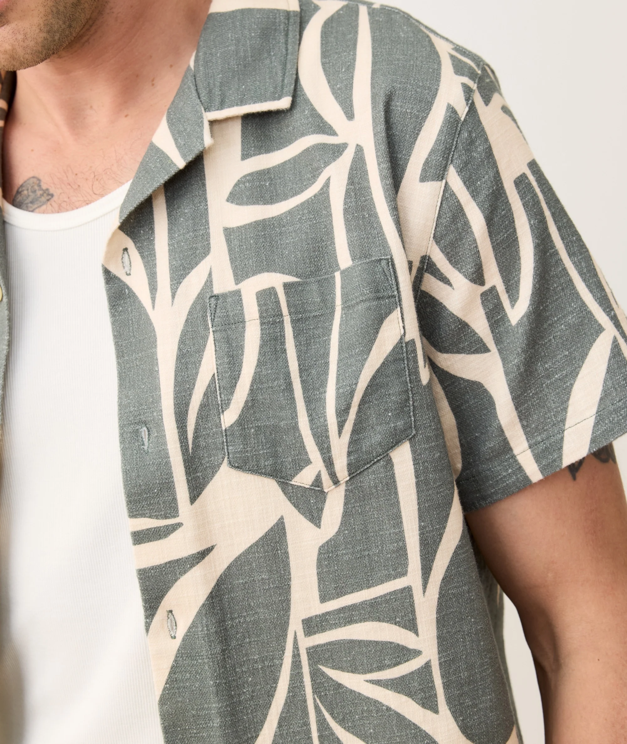 Stretch Selvage Resort Shirt - Image 6