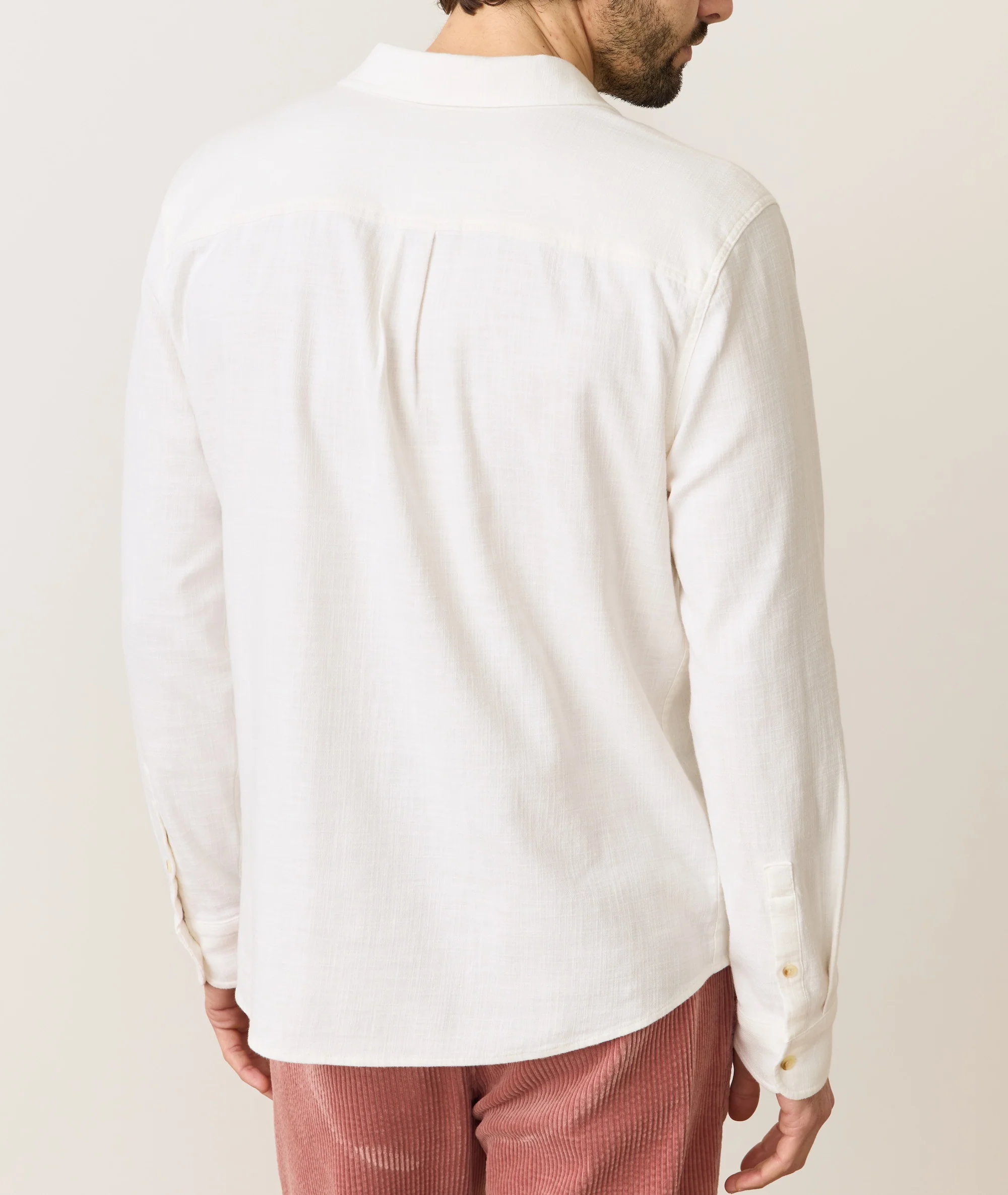 Stretch Selvage Long Sleeve Shirt - Image 3