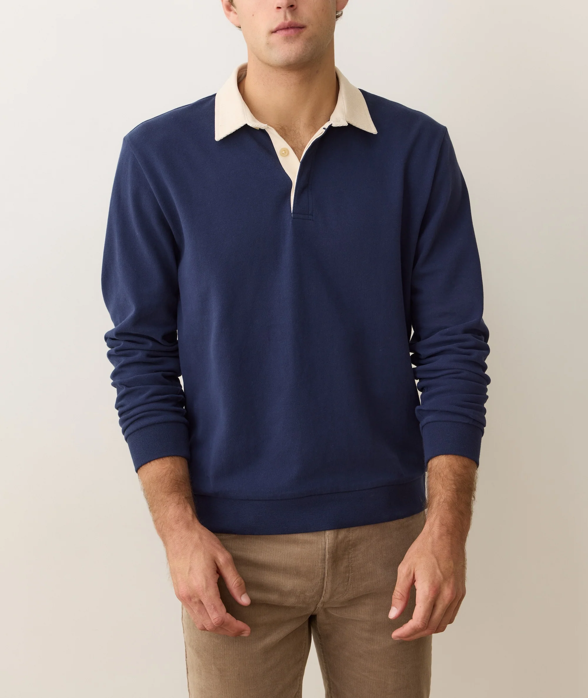 Sueded Rugby Polo - Image 5