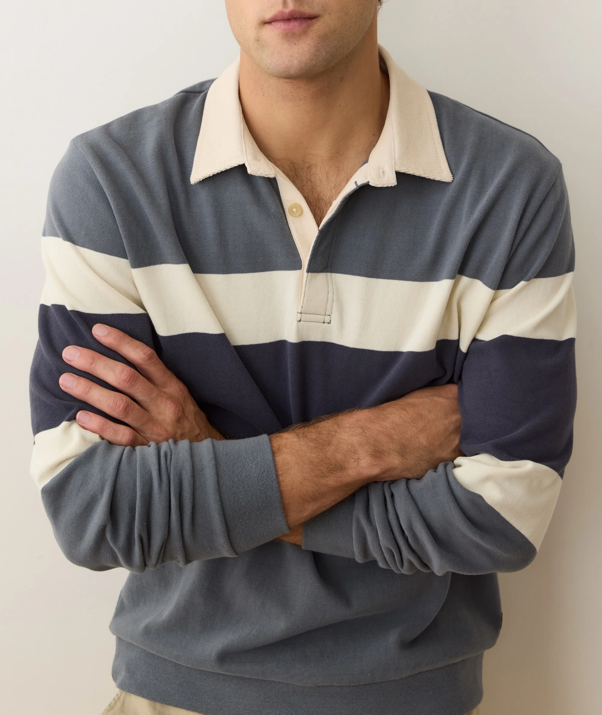 Sueded Rugby Polo - Image 5