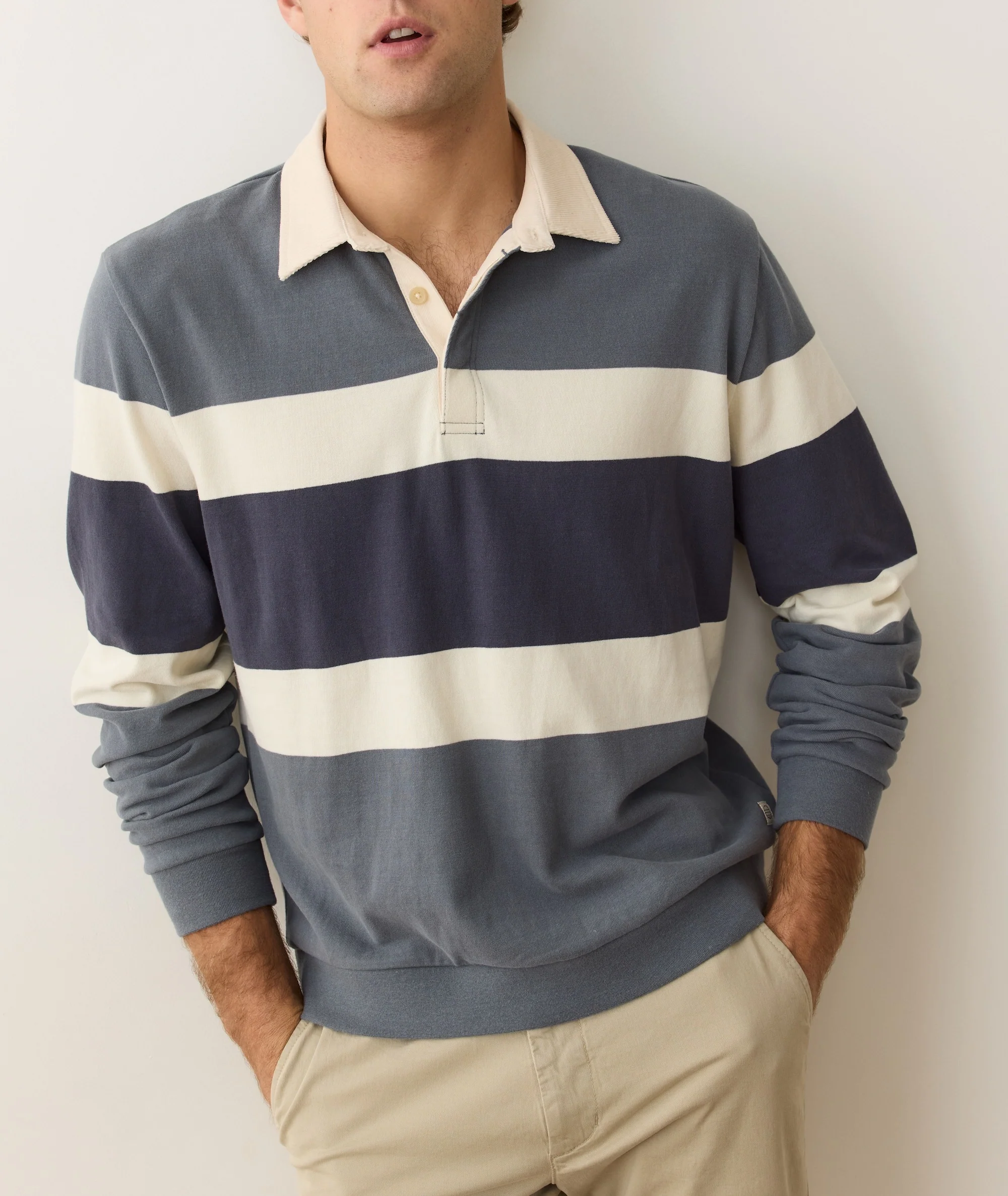 Sueded Rugby Polo - Image 6