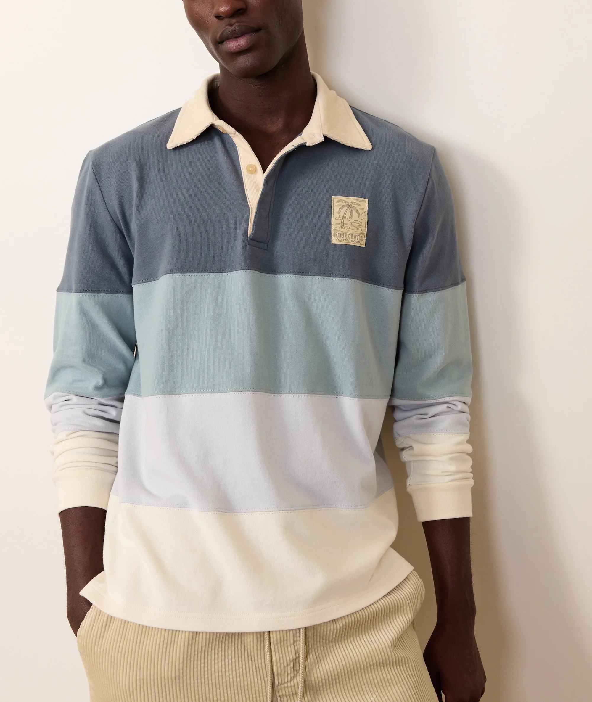 Sueded Rugby Polo - Image 2
