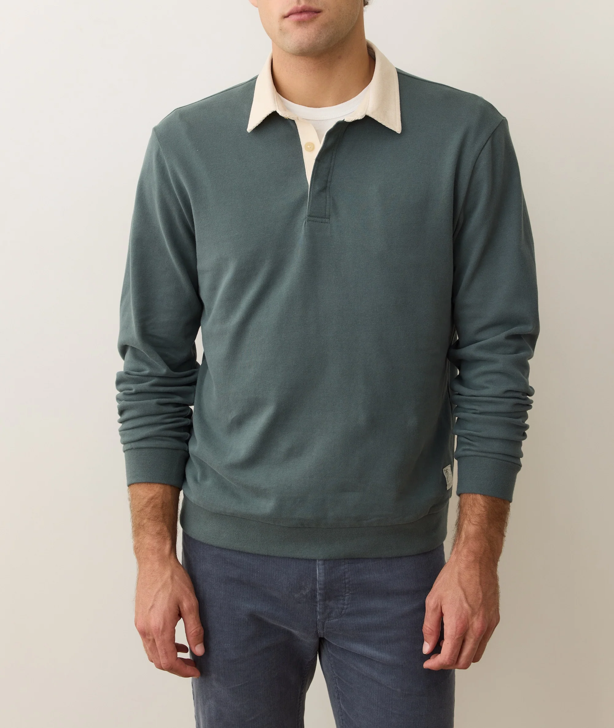 Sueded Rugby Polo - Image 4