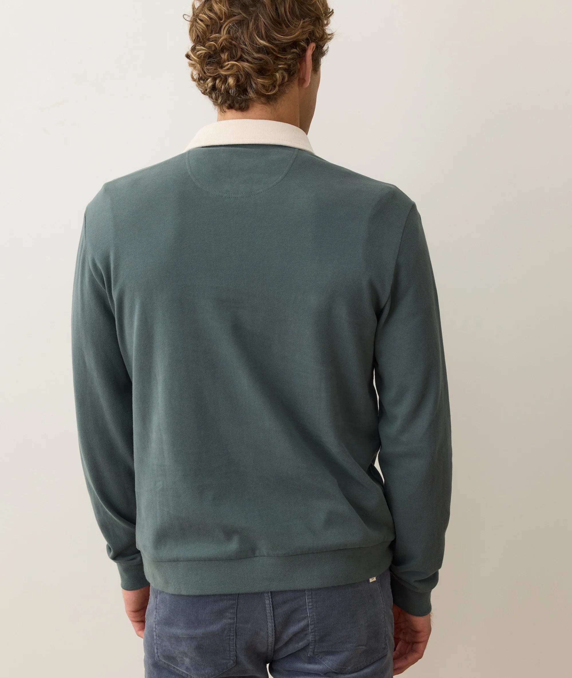 Sueded Rugby Polo - Image 6