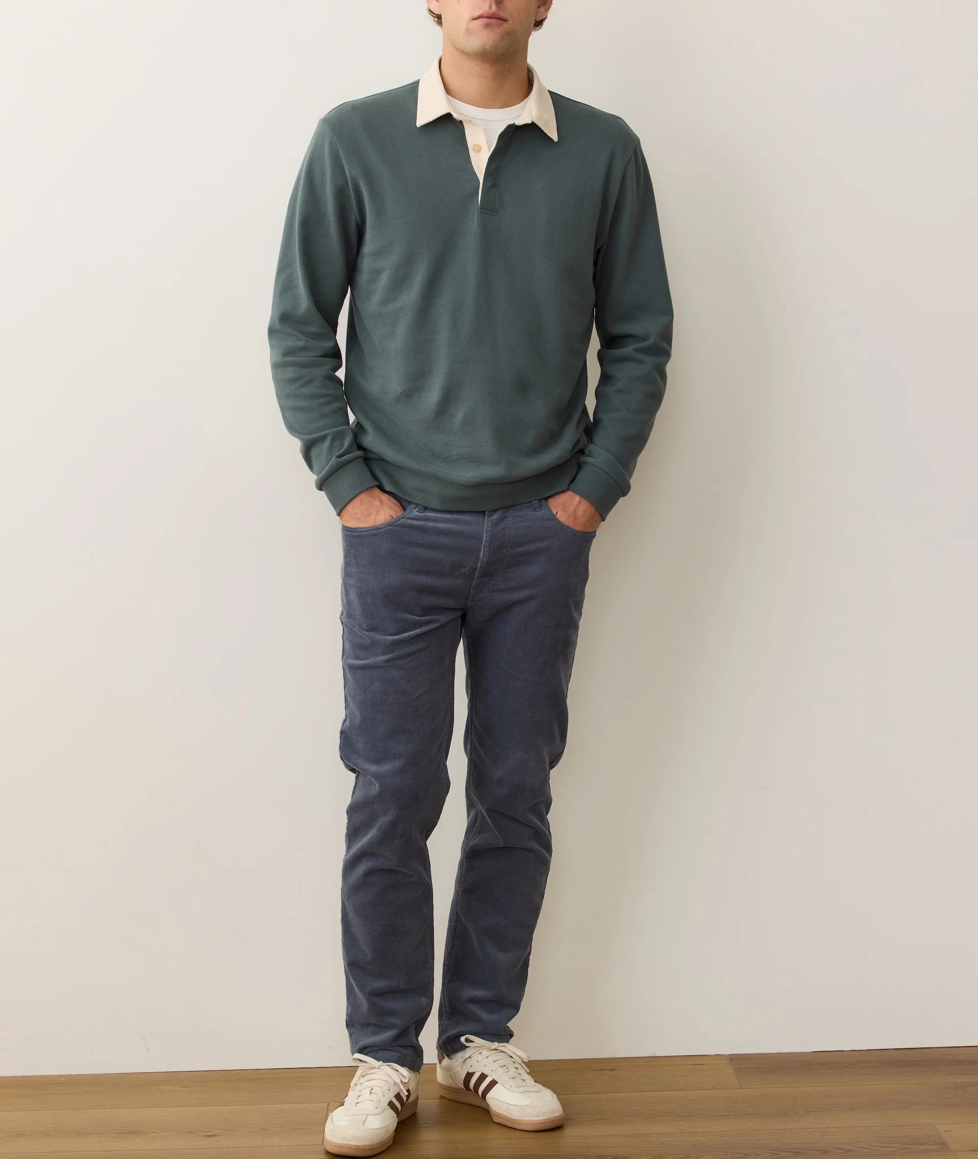 Sueded Rugby Polo - Image 7