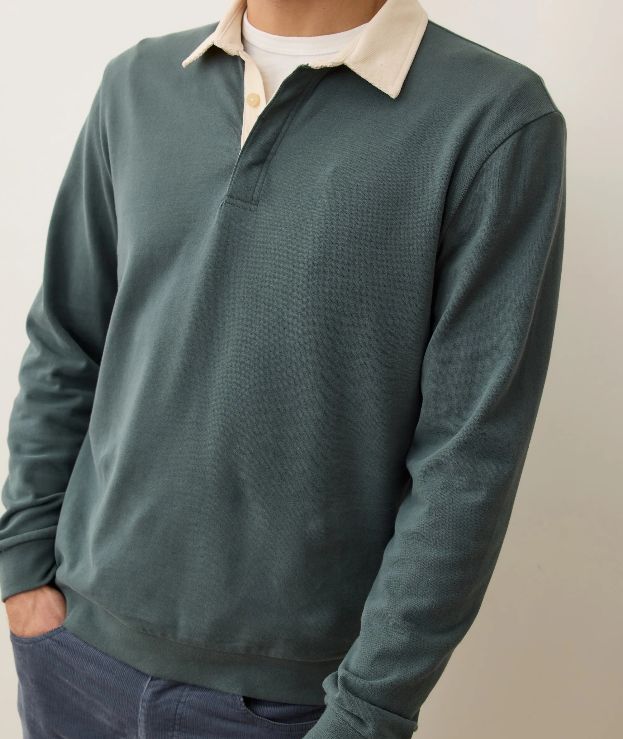 Sueded Rugby Polo - Image 9