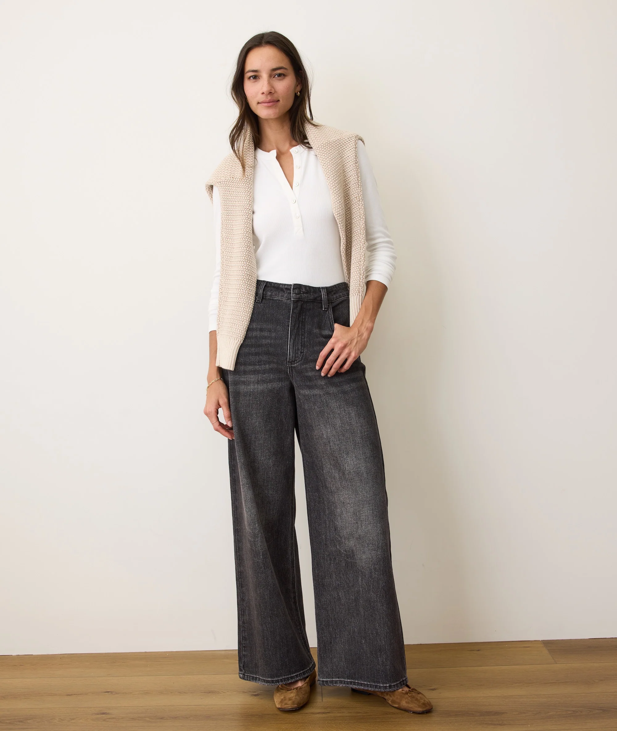 Lexi Rib Sun-In Henley - Image 4