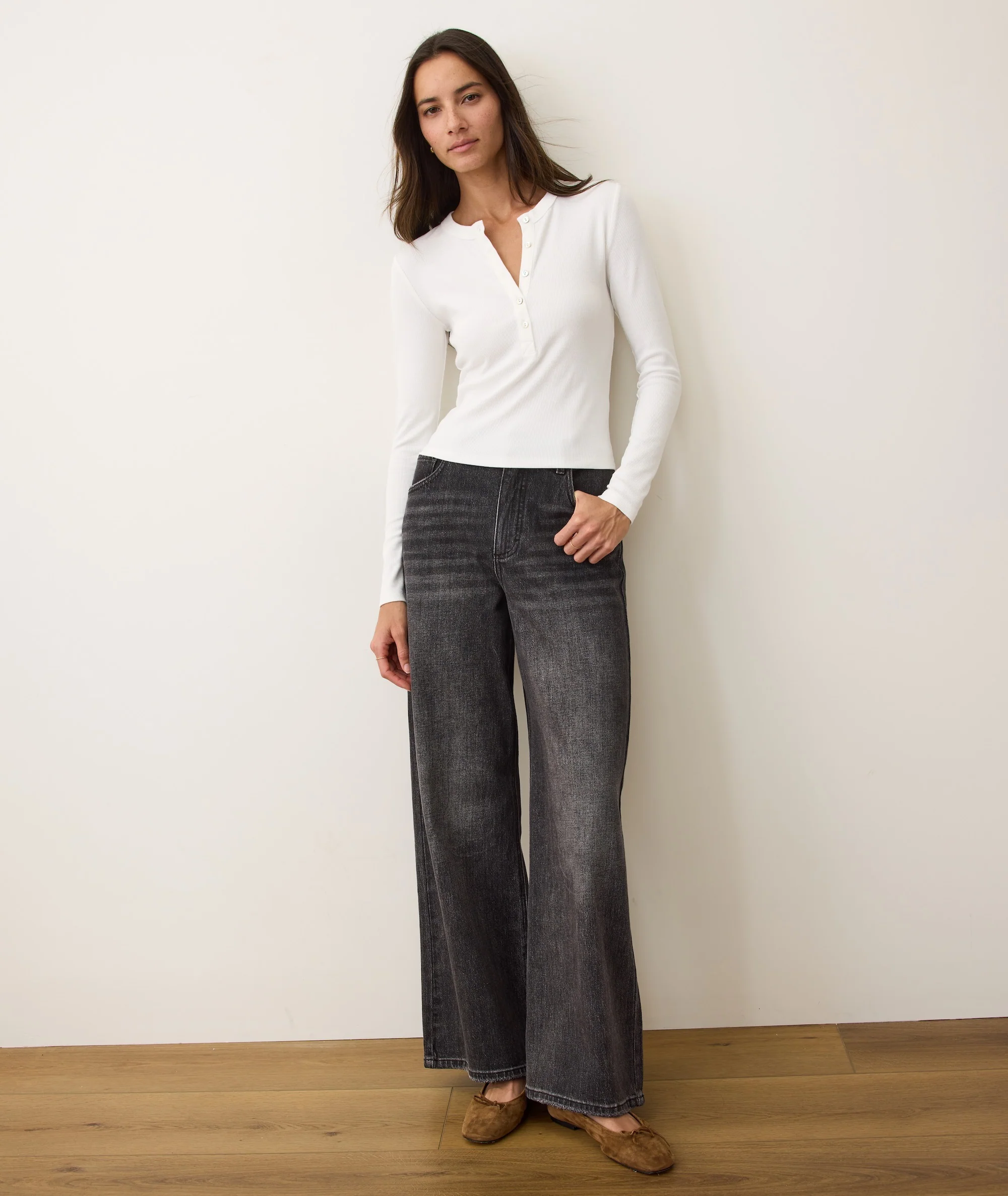 Lexi Rib Sun-In Henley - Image 7