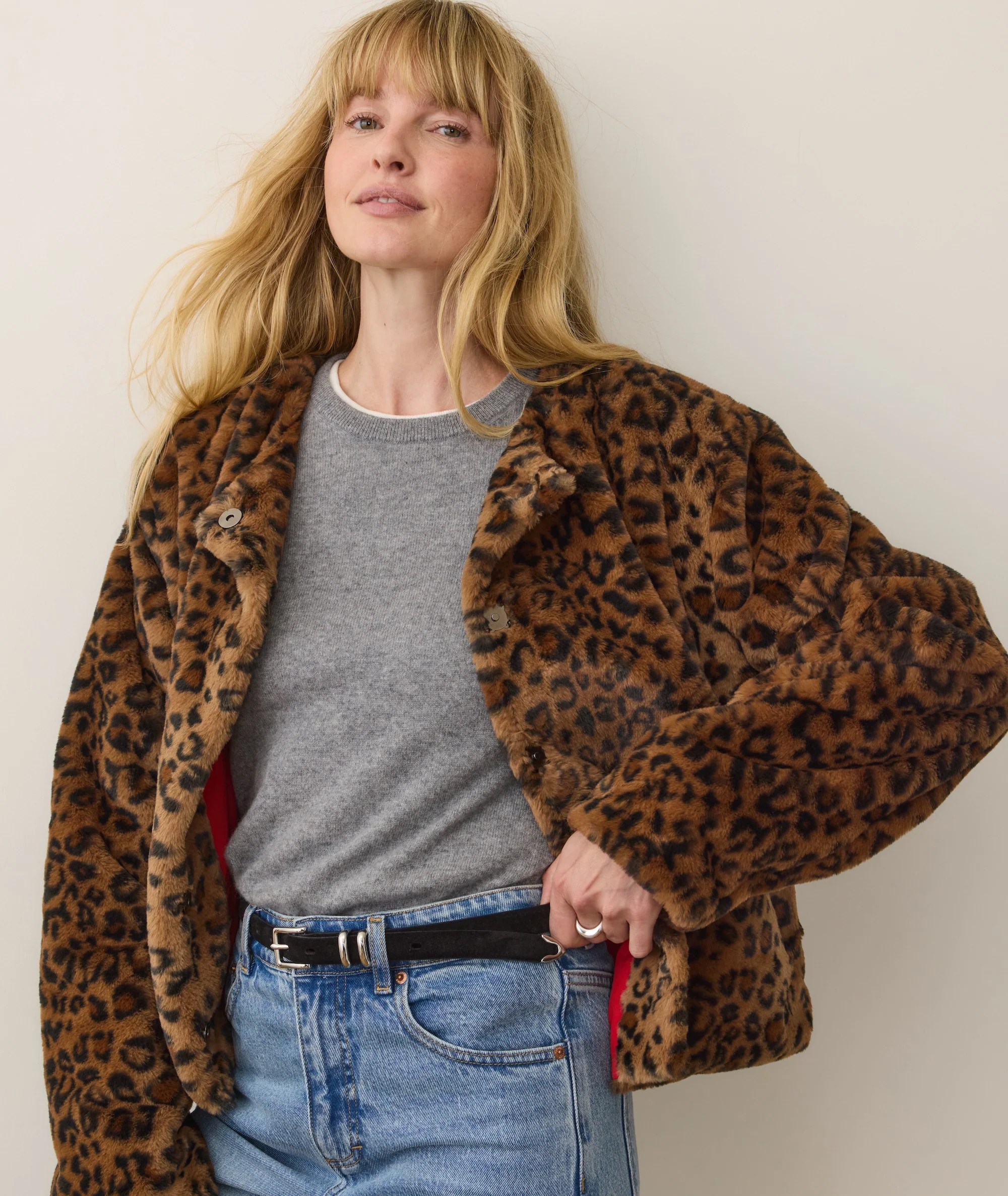 Tessa Leopard Jacket - Image 3