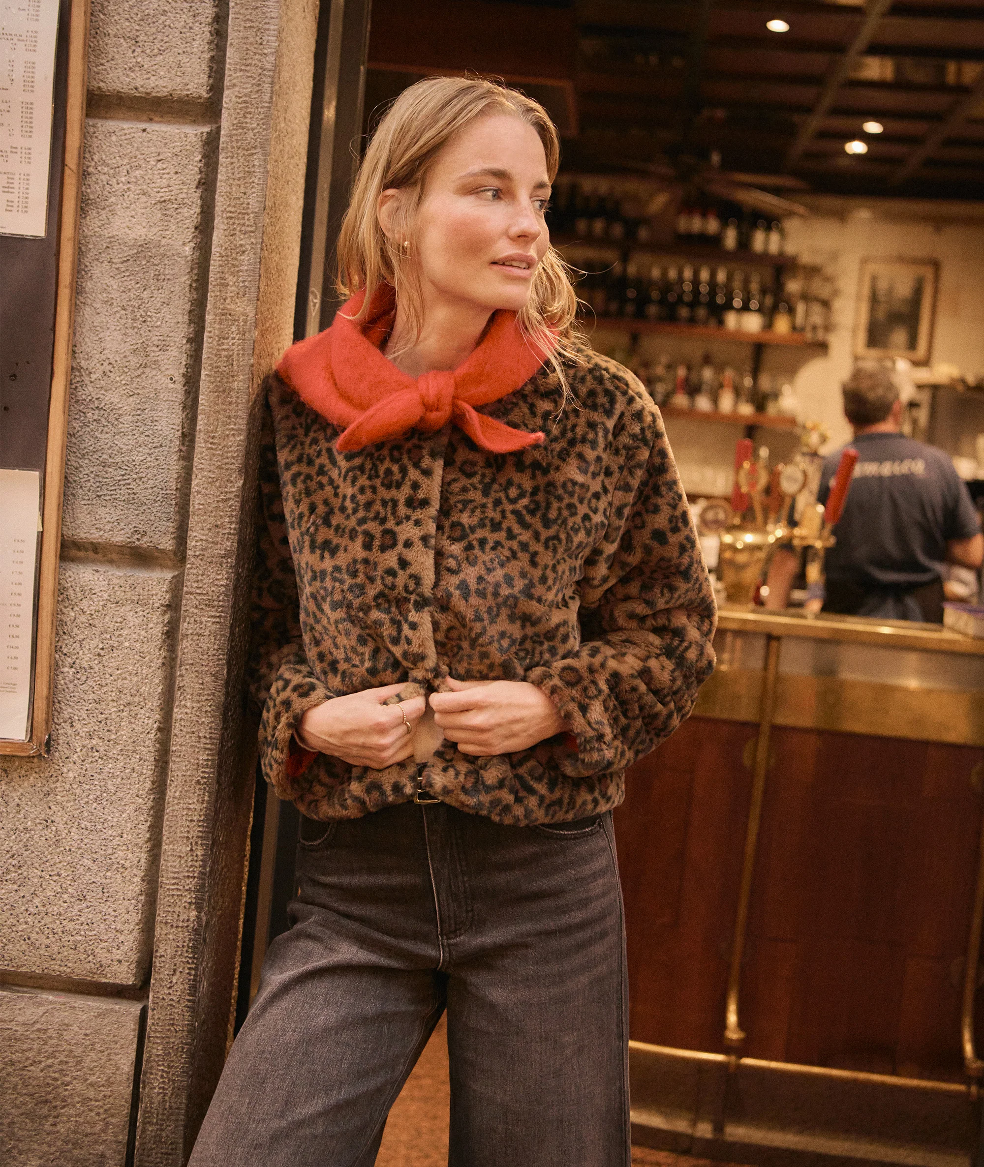 Tessa Leopard Jacket - Image 4