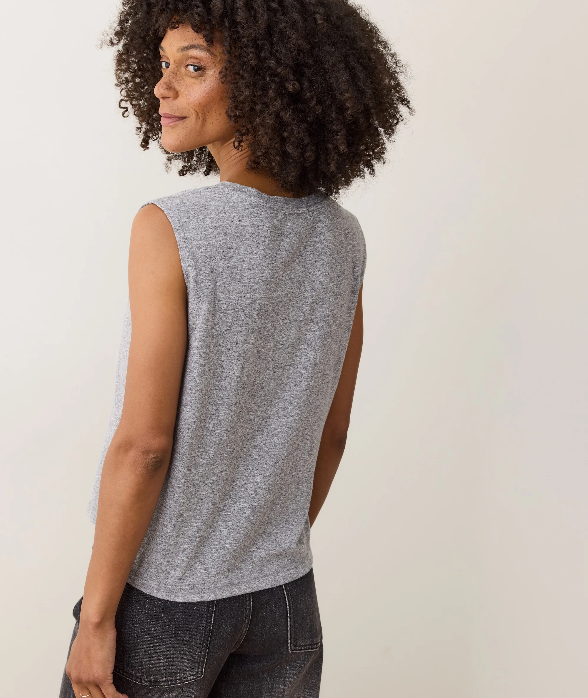 Tissue V-Neck Tank - Image 6