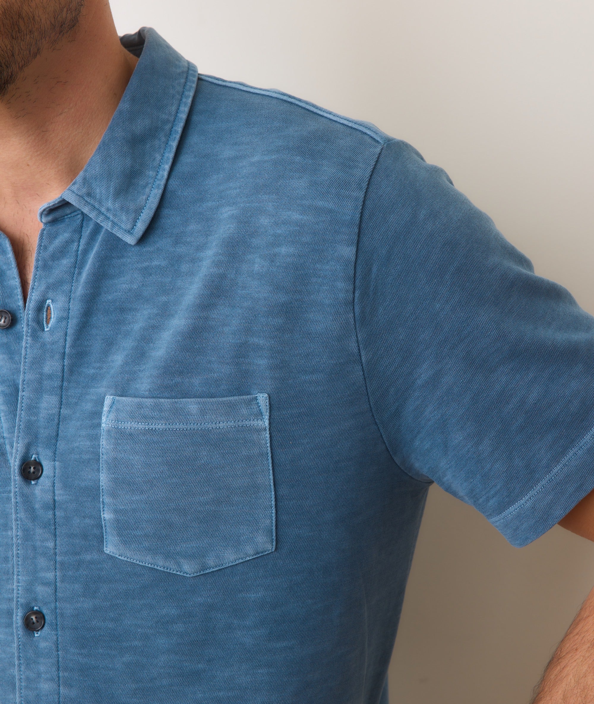 Vintage Heavy Slub Button Down - Image 3