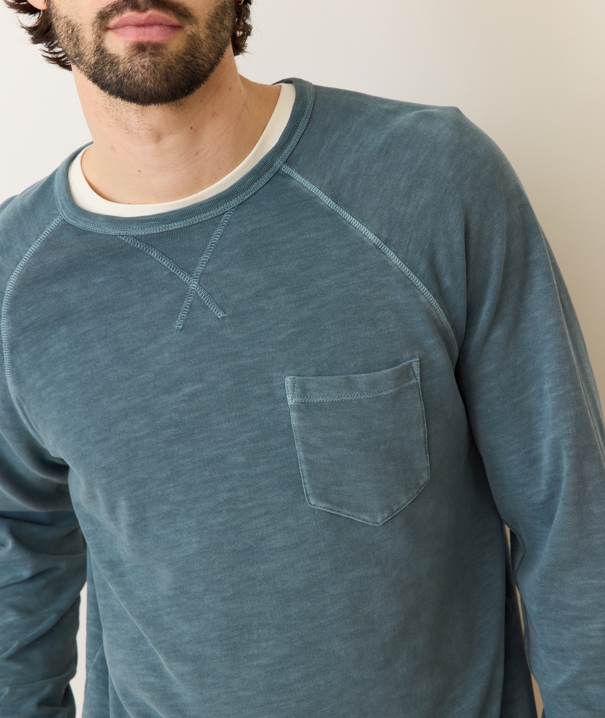 Vintage Heavy Slub Raglan - Image 4