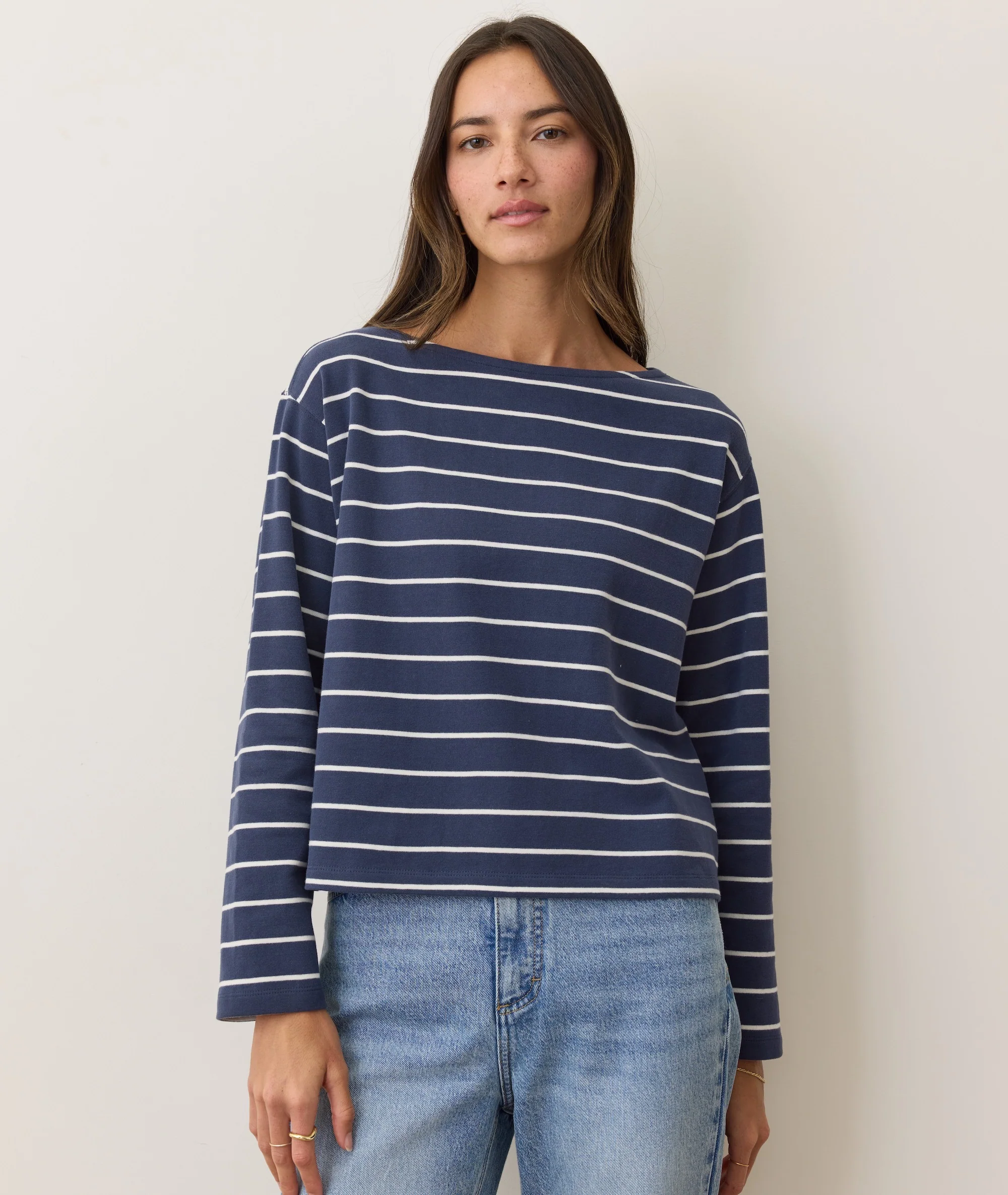 Sueded Jersey Mariner Tee - Image 3