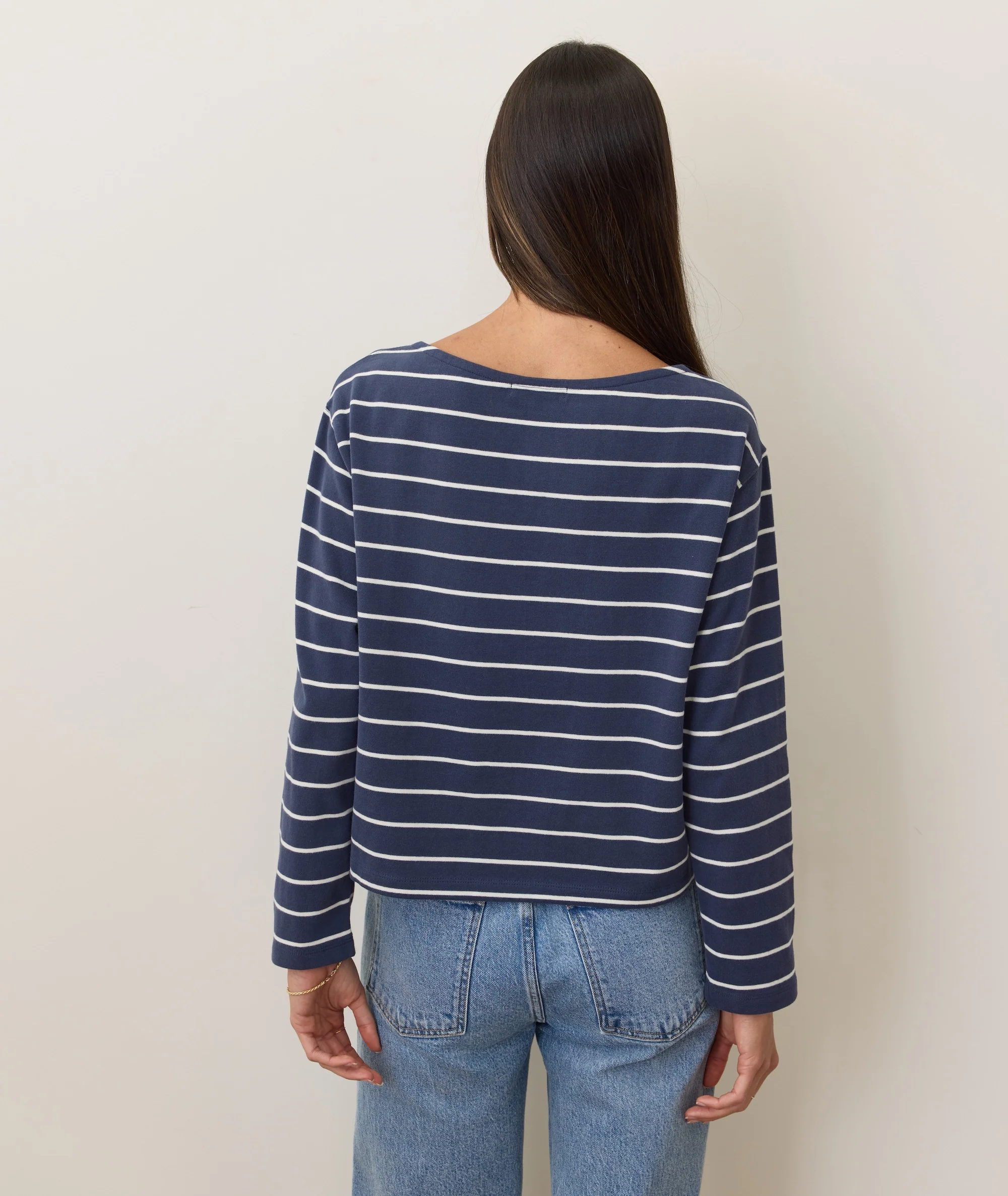 Sueded Jersey Mariner Tee - Image 7