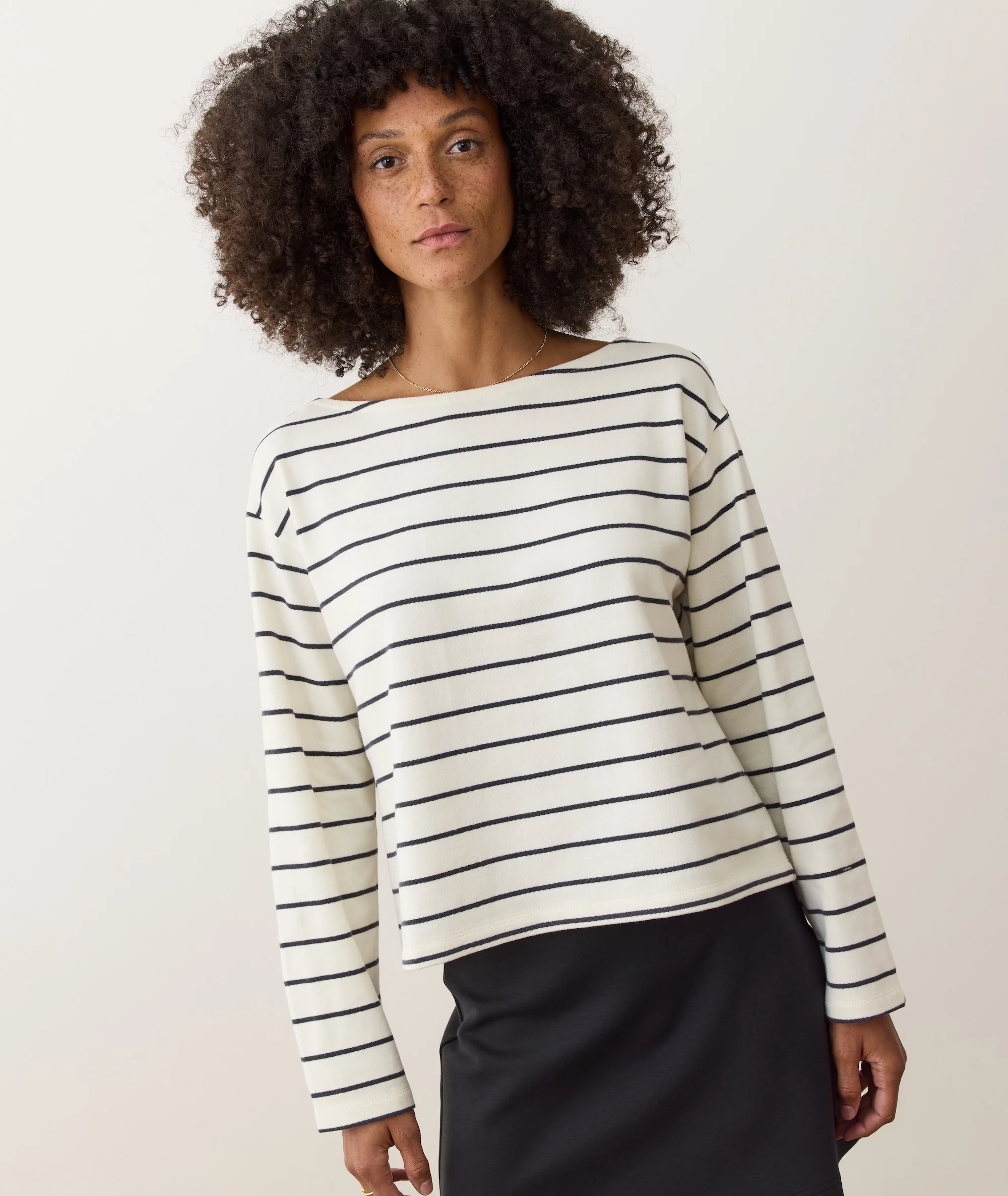 Sueded Jersey Mariner Tee - Image 4