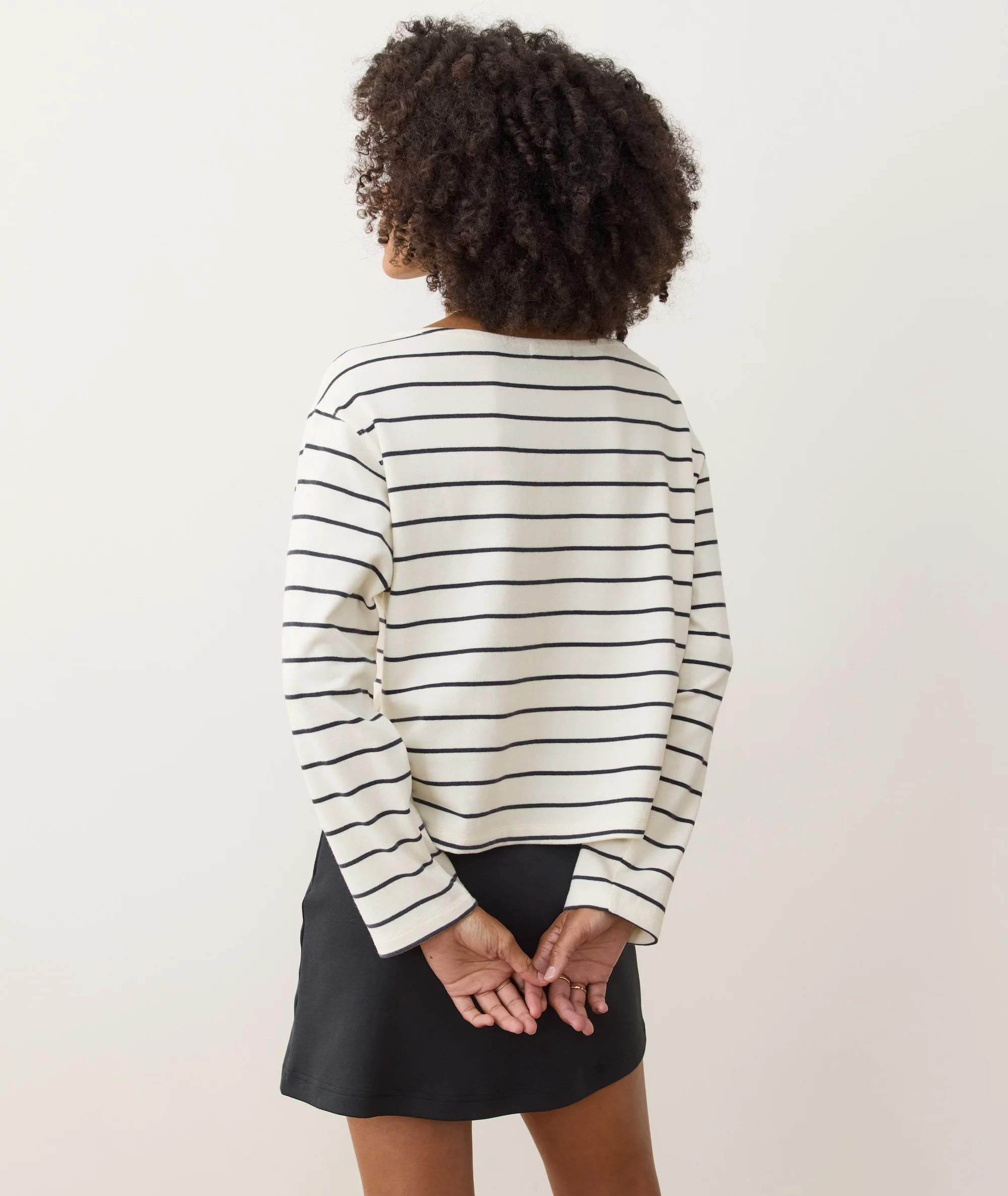Sueded Jersey Mariner Tee - Image 6