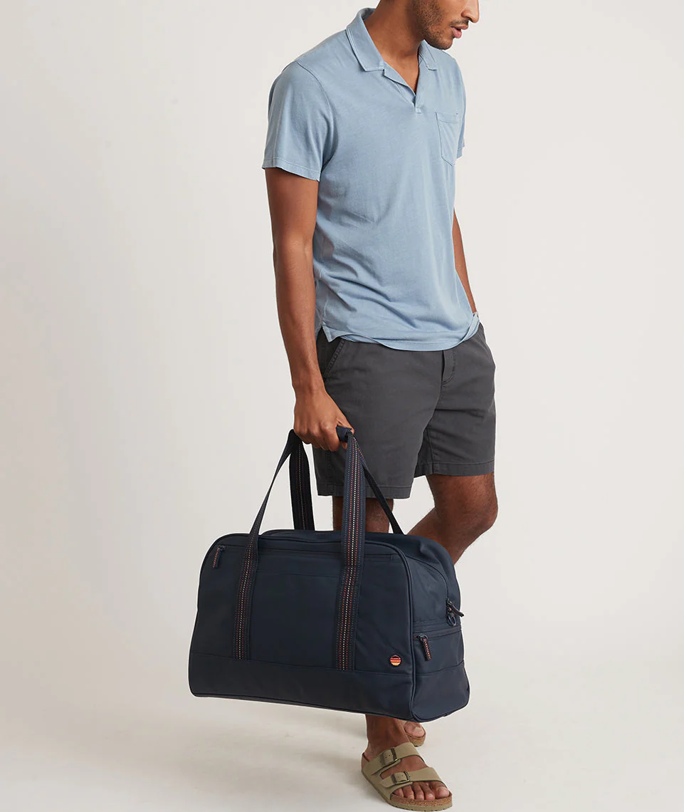 Weekender Bag in Navy - Image 6